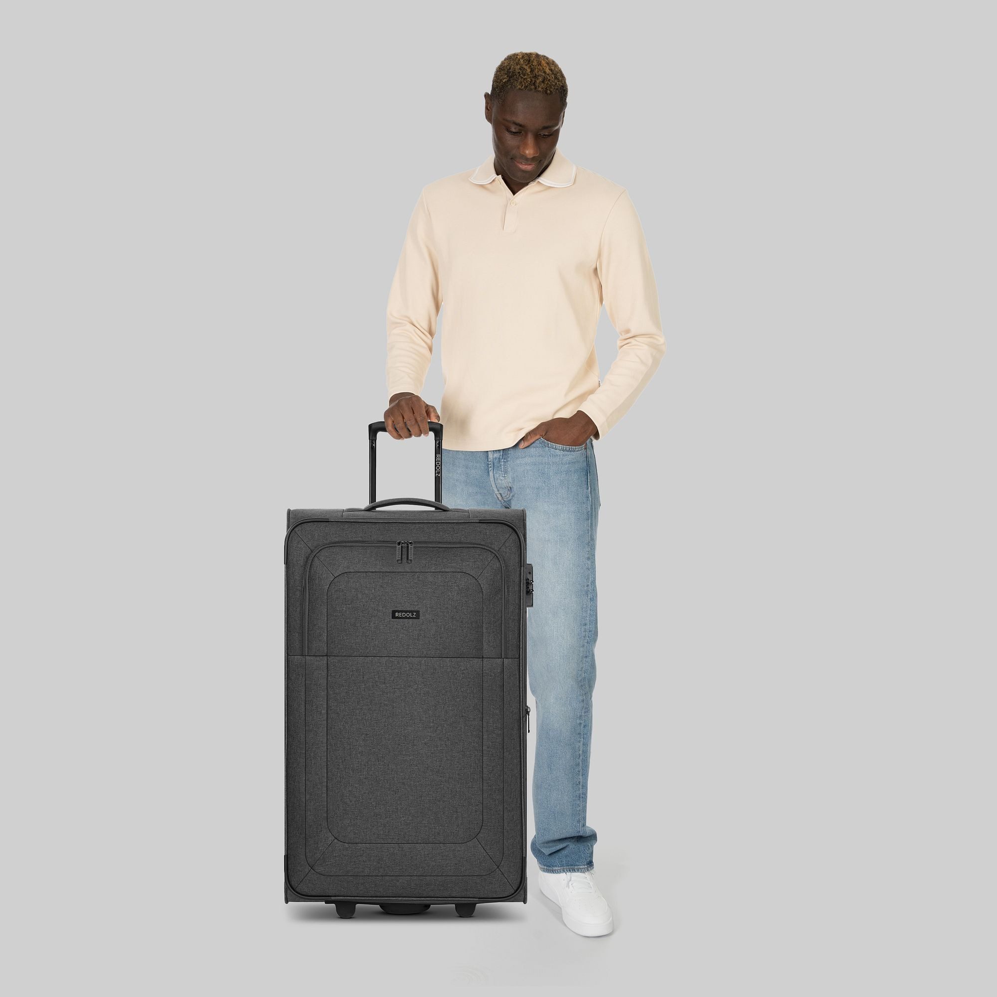 Redolz Weichgepäck-Trolley Essentials 12, 2 Rollen, Polyester