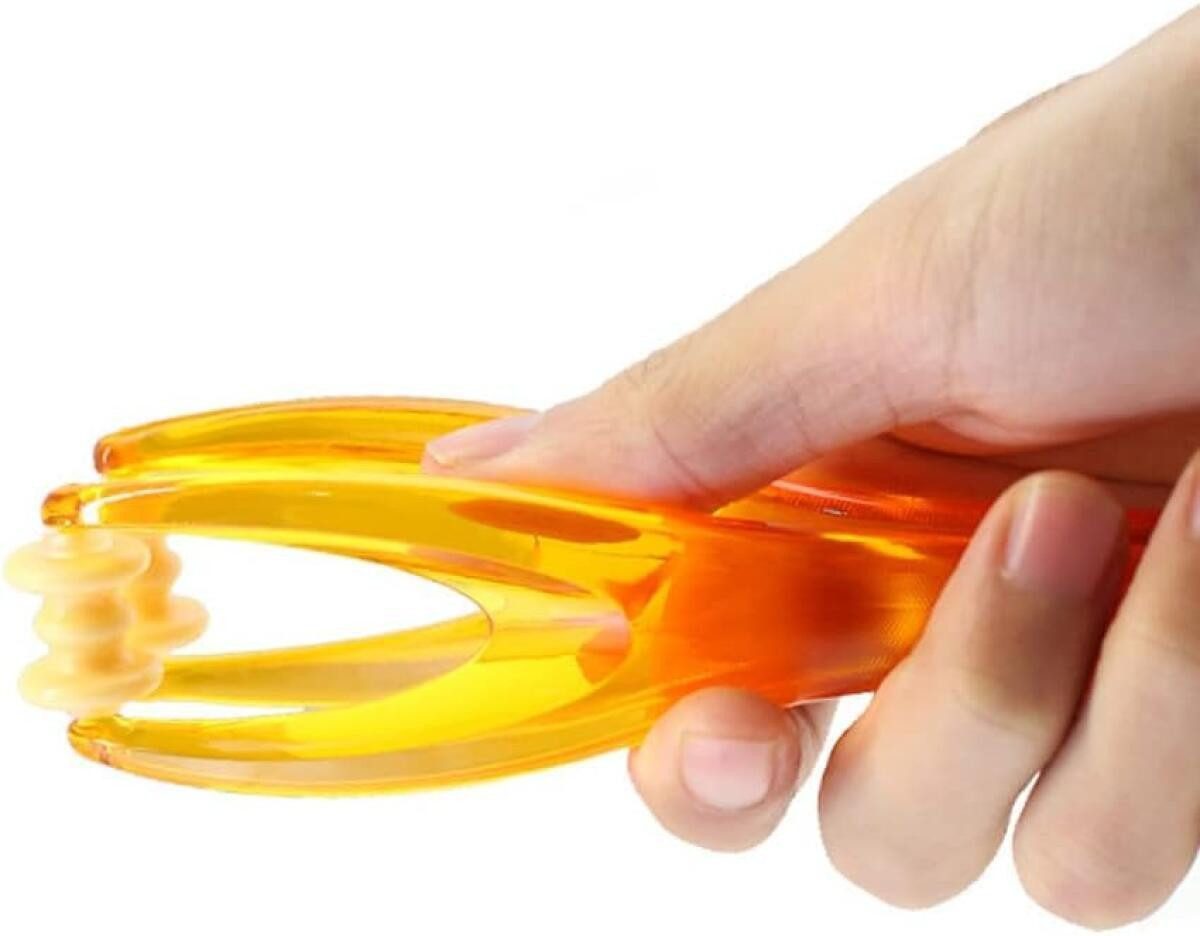 FELIXLEO Massageroller Set Finger Massage Ringe Handmassageroller Stress Durchblutung, 36-tlg.