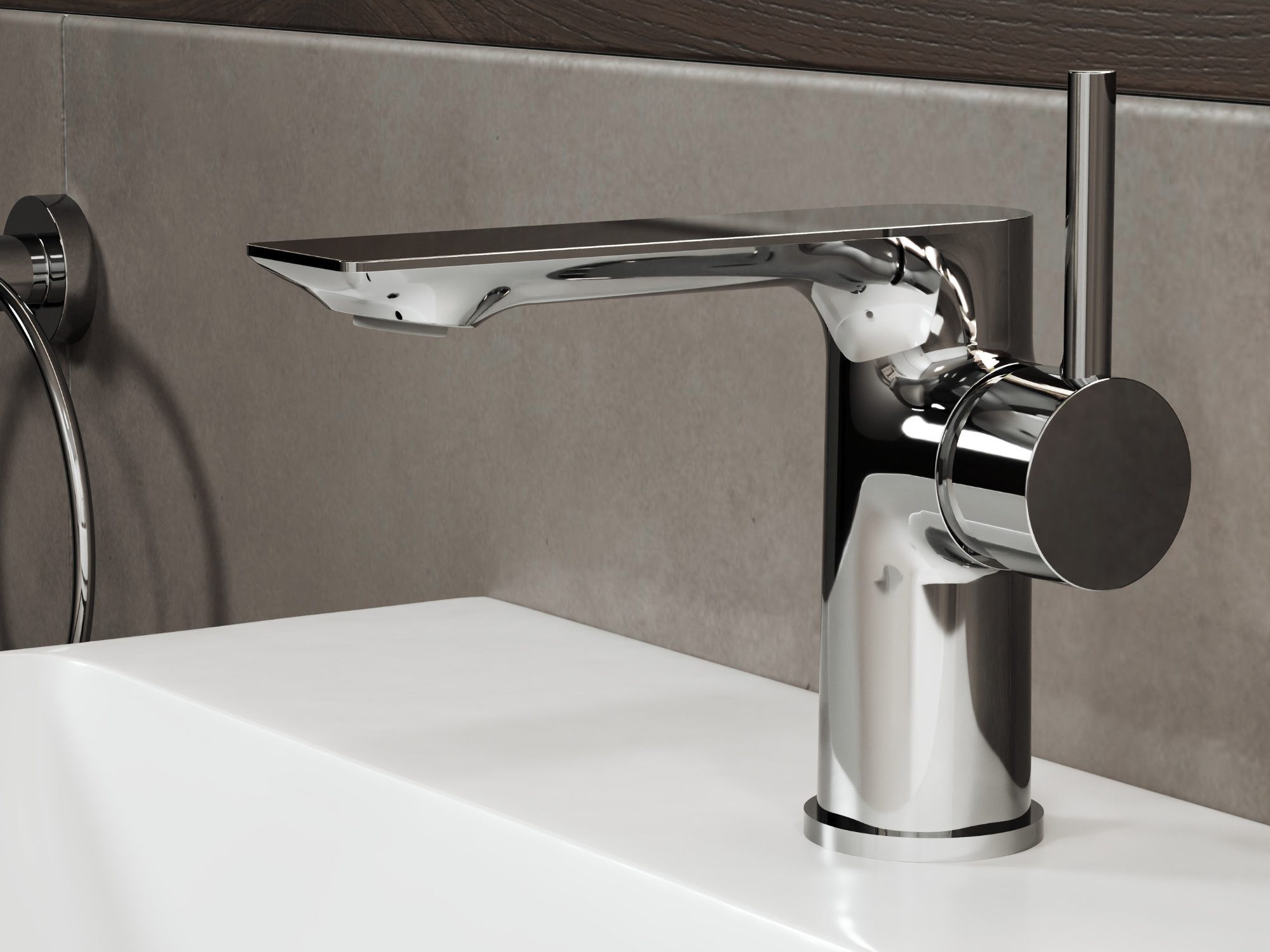 Aqua Bagno Waschtischarmatur Einhebelmischer Mischbatterie Waschtischarmatu günstig online kaufen