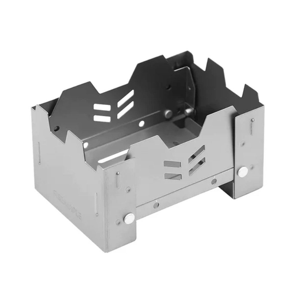 FireMaple Gaskocher Lotus Campingkocher – Ultraleichter Titanium-Festbrennstoffkocher, (Packung), Ultraleicht; gasunabhängig; robustes Titan; platzsparend