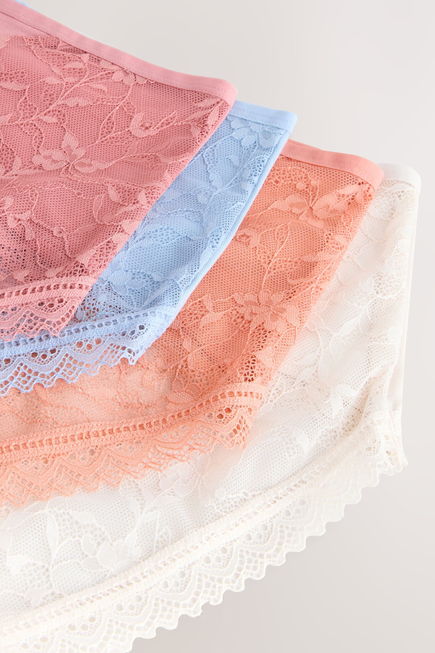 Next Midislip Ultimate Comfort Spitzenslips im 4er-Pack, Midi (4-St)