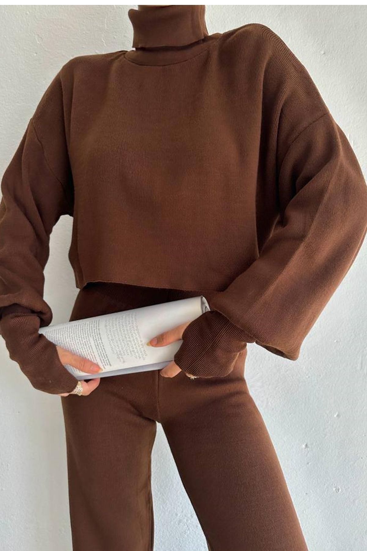 WOMAN VISION Blusentop Fischer's Neckholder Crop Pullover und Hochtailliert günstig online kaufen