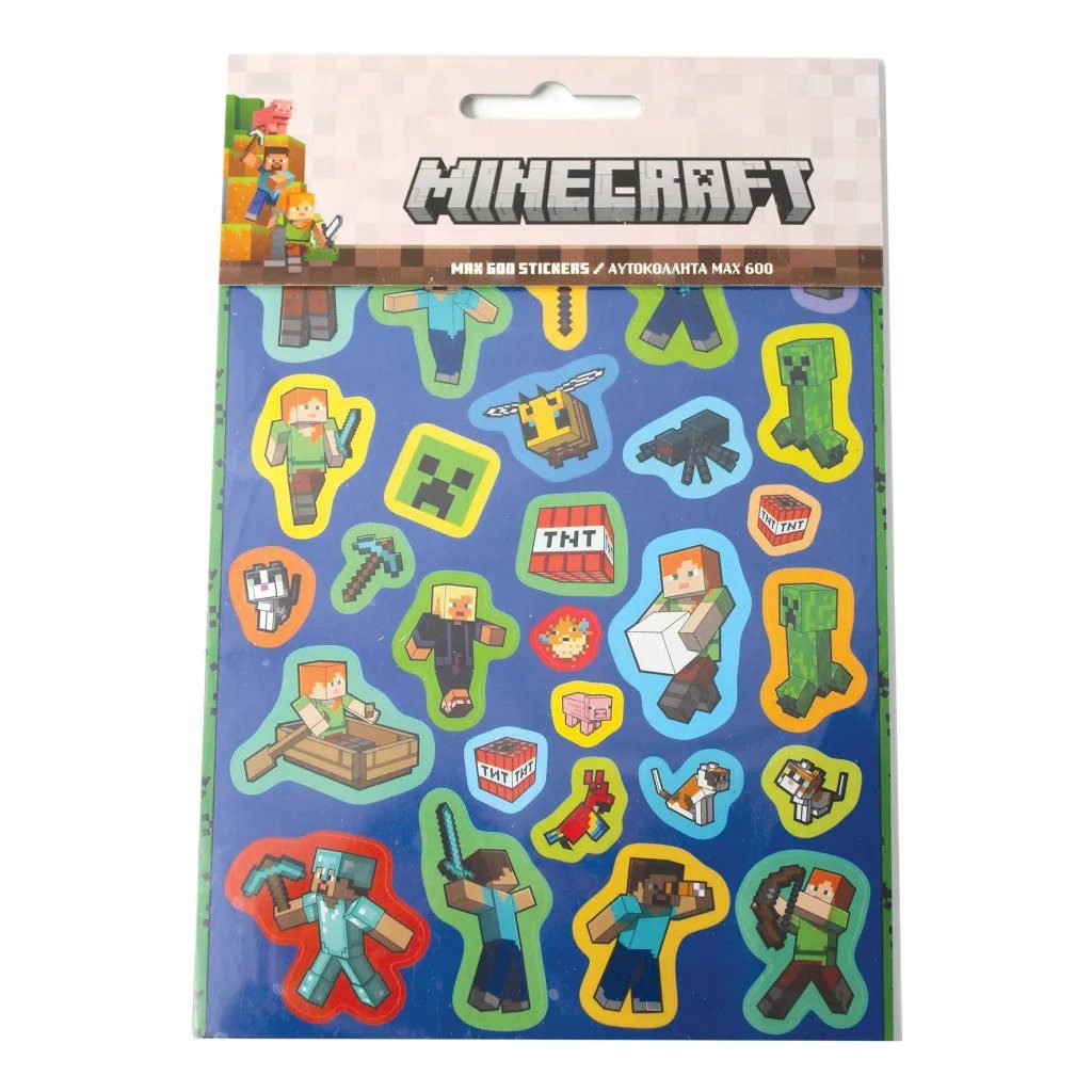 Minecraft Kreativset Minecraft TNT Hologramm-Aufkleberset Laser-Sticker für echte Fans