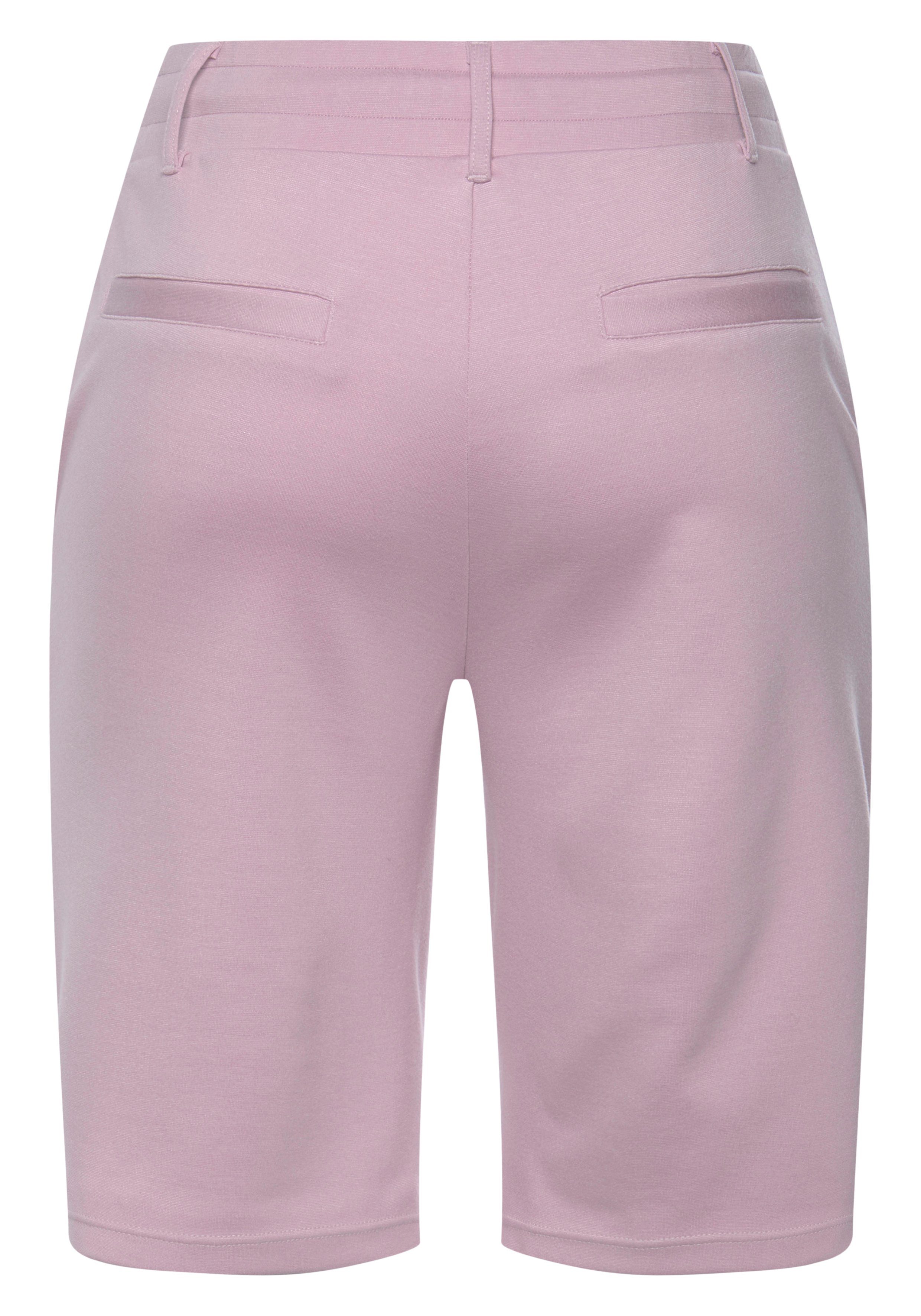 LASCANA Shorts mit Gürtelschlaufen und Bindeband, Loungewear