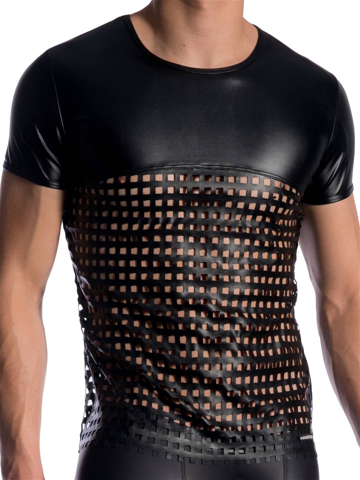 MANSTORE T-Shirt Manstore Casual Tee M767 T-Shirt Black