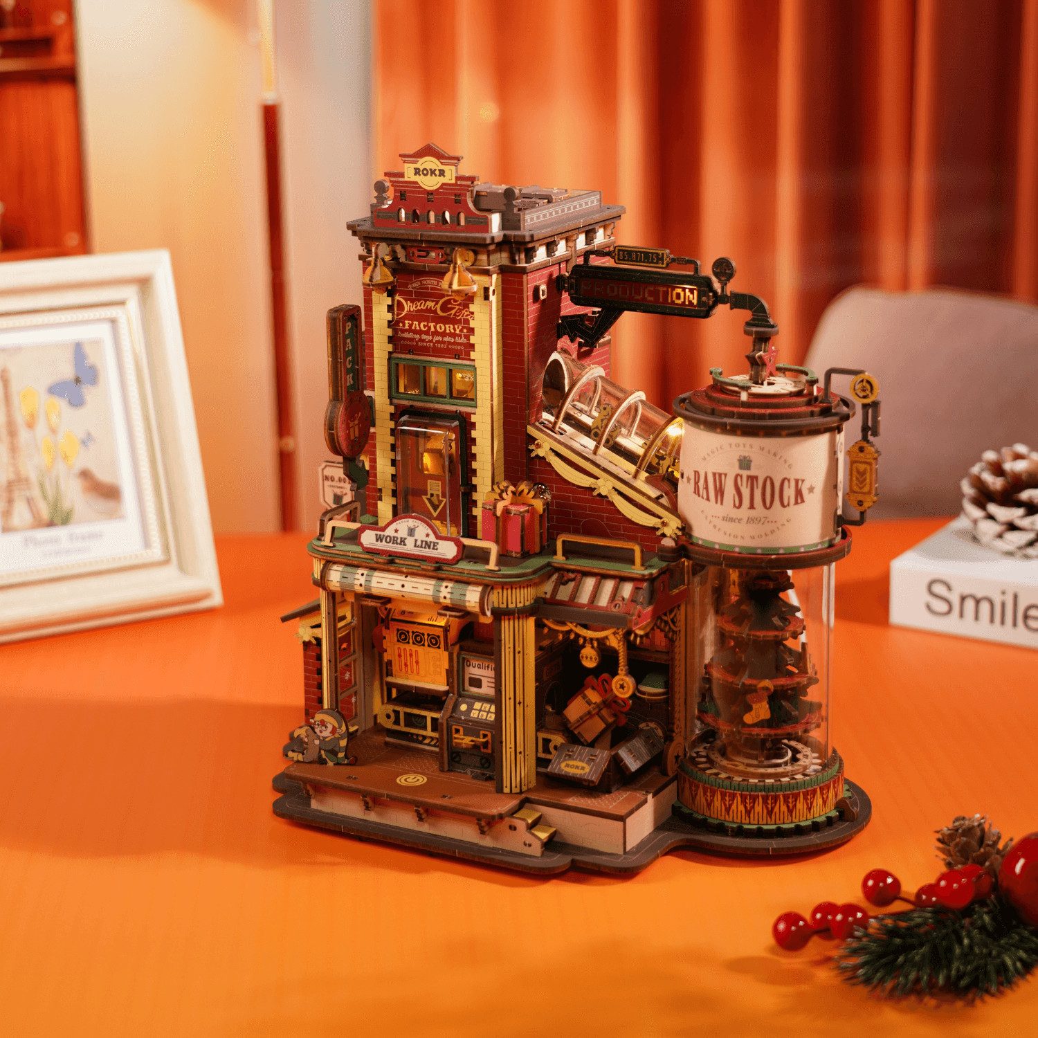 Robotime 3D-Puzzle Robotime Dream Gift Factory günstig online kaufen