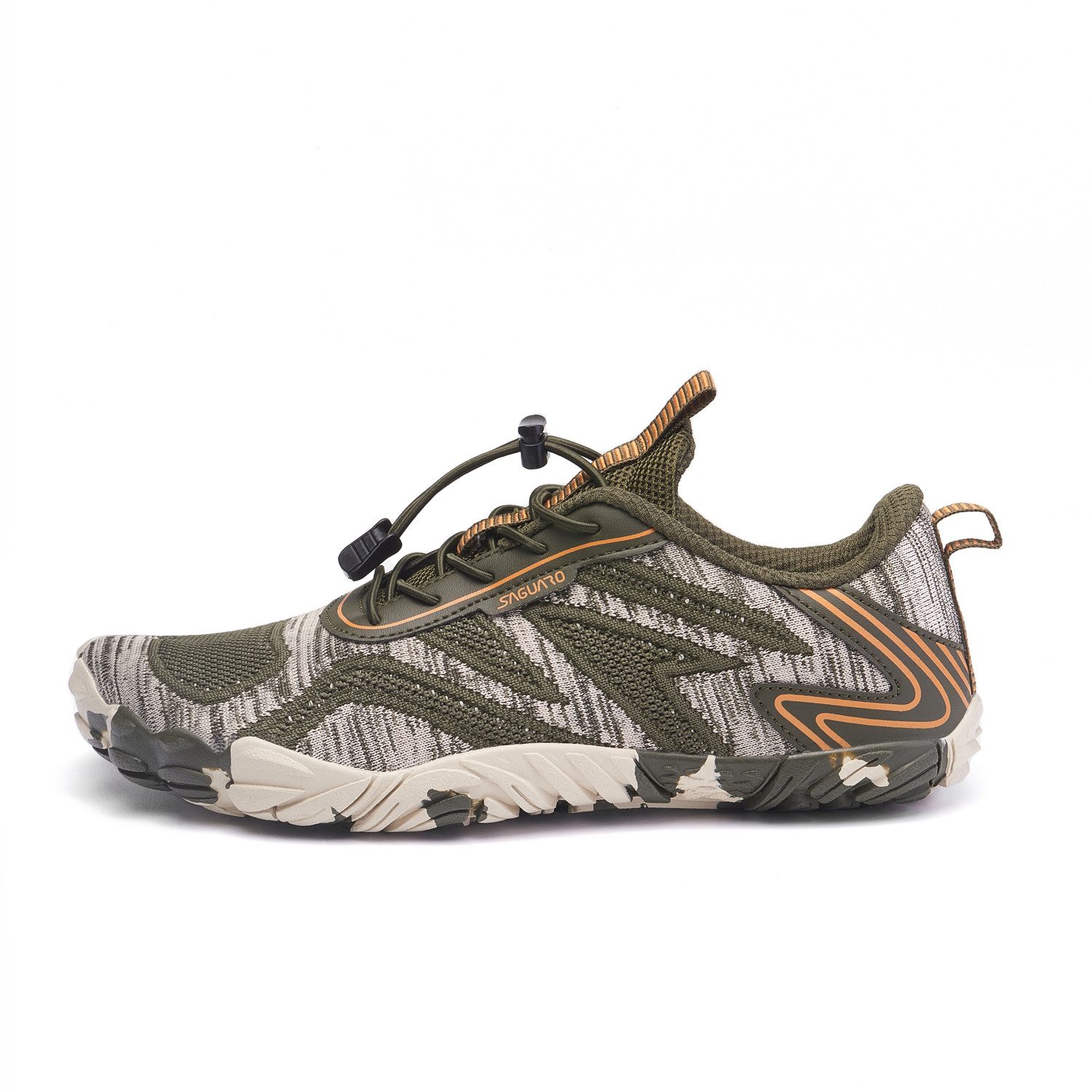 SAGUARO Sport Sommer Barfußschuh (5mm Sohlenstärke, Nullabsatz, bequem, leicht, atmungsaktiv, rutschfest) Minimalschuhe Laufschuhe Sport-Schuhe Jogging Sneaker  – Bild 4 von 5