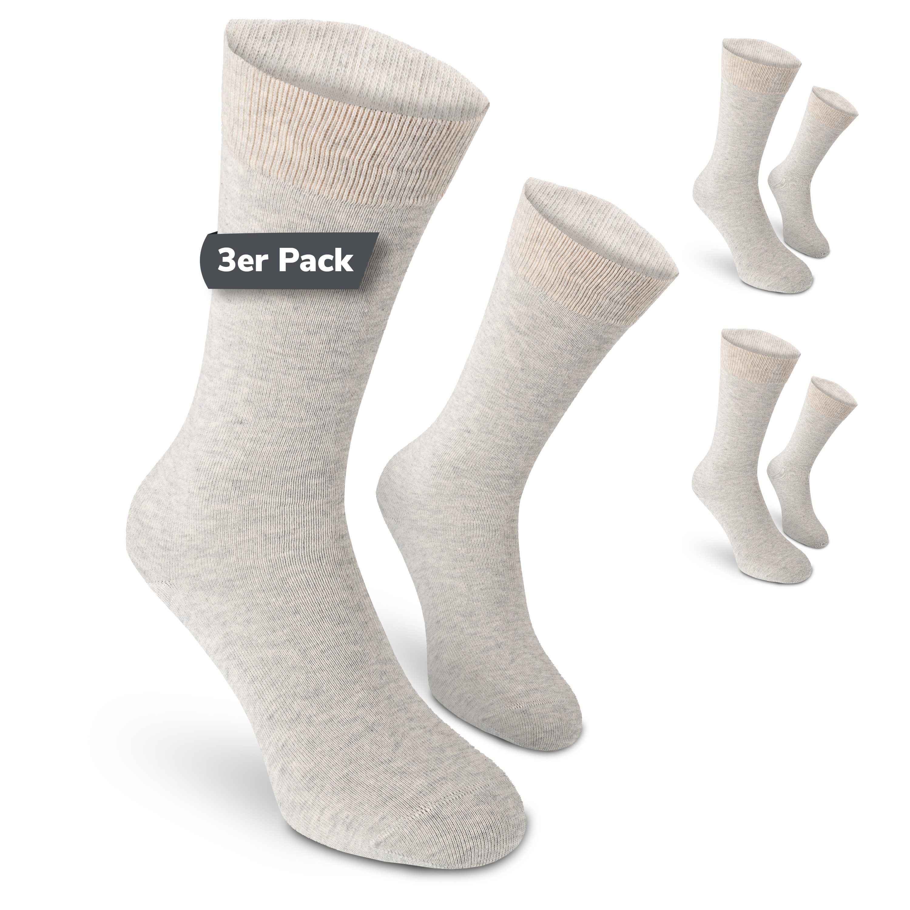 SAFERSOX Businesssocken 3er Pack Safarisocken Mückenschutz günstig online kaufen