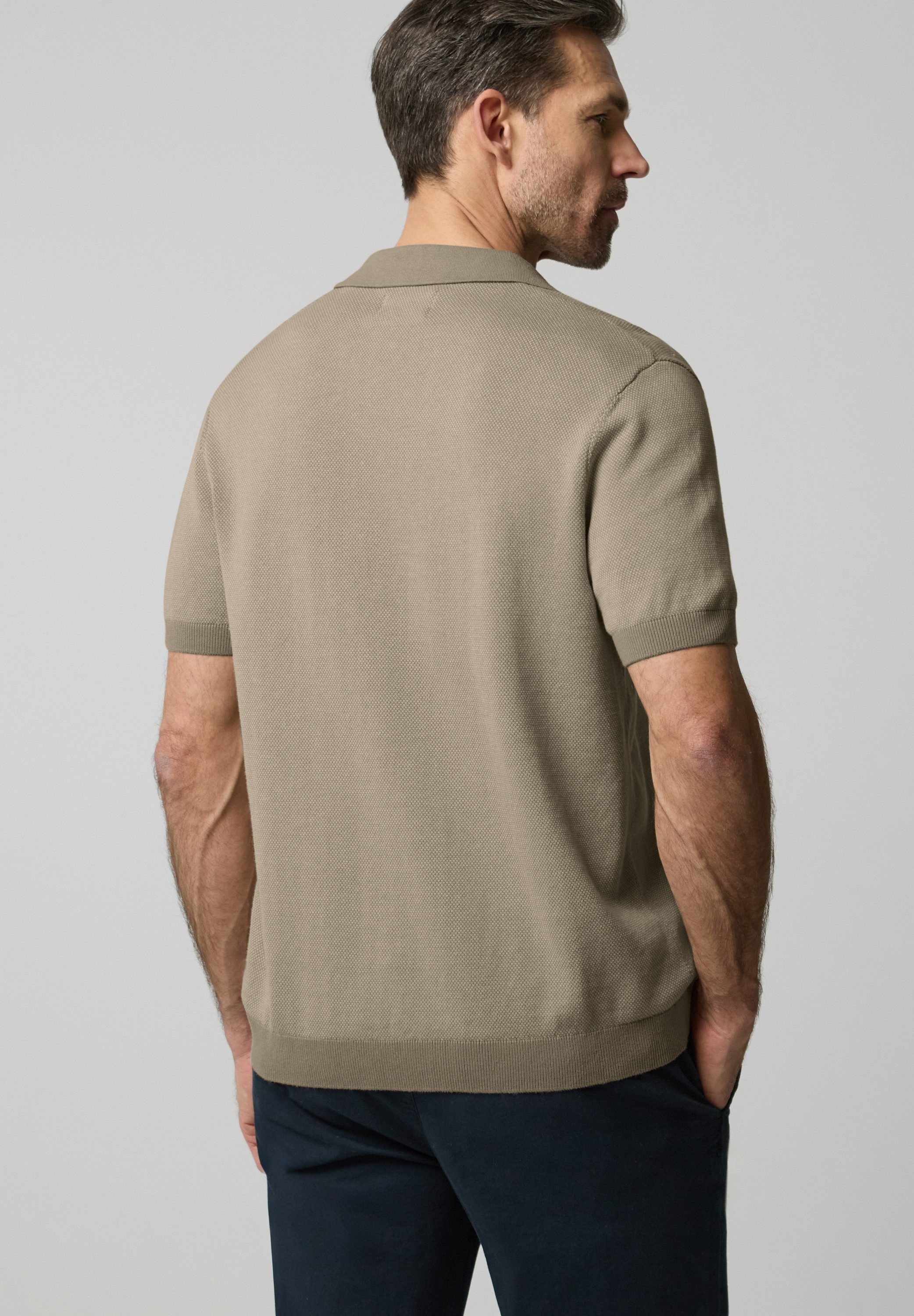 STREET ONE MEN T-Shirt aus reiner Baumwolle