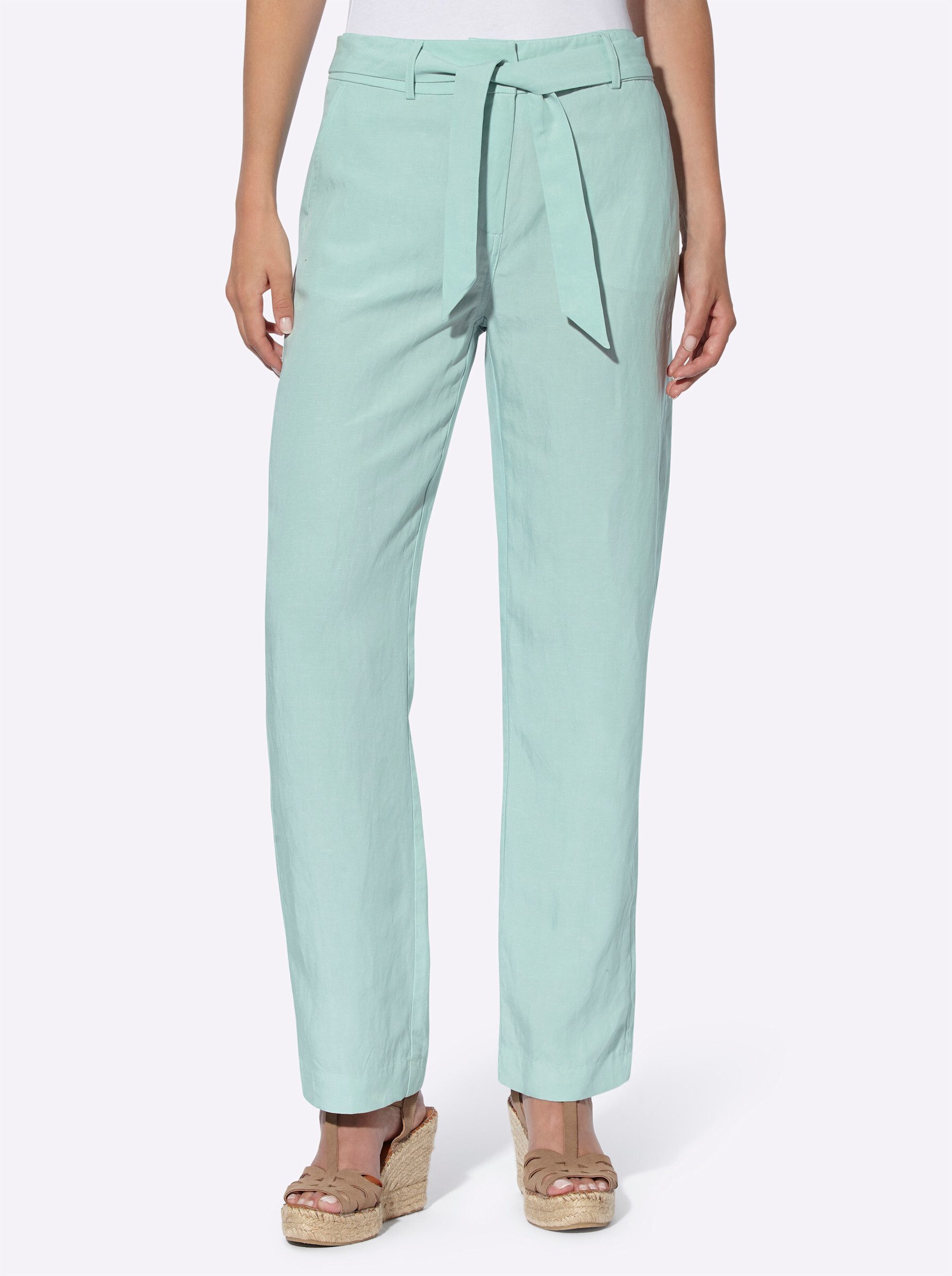 Jerseyhose Leinenhose