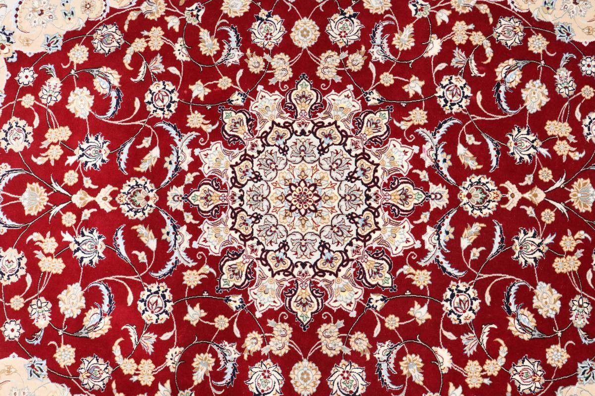 Orientteppich Isfahan Seidenkette 160x229 Handgeknüpfter Trading, 6 mm Orientteppich, Nain rechteckig, Höhe