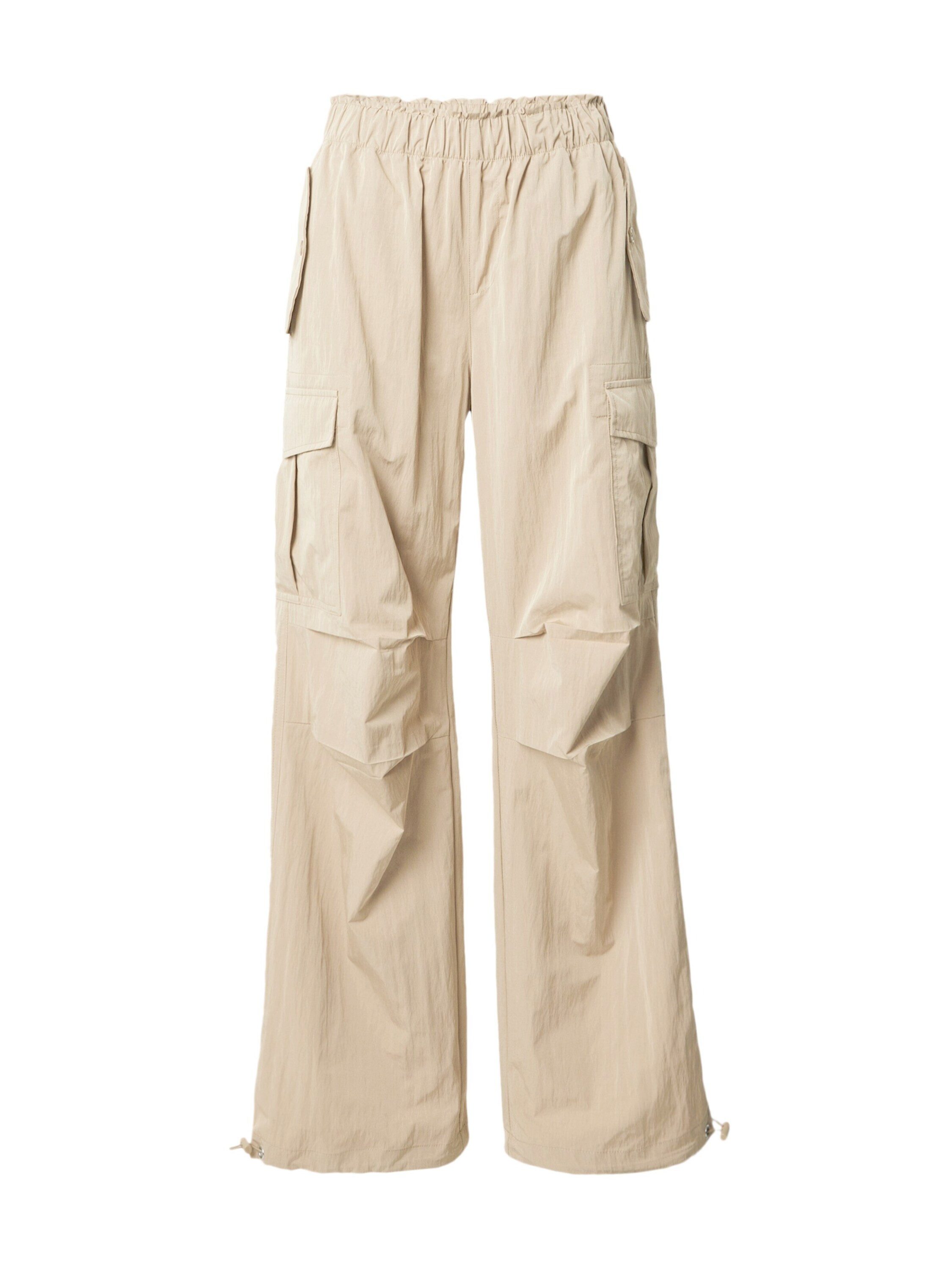 sisley Cargohose (1-tlg) Drapiert/gerafft