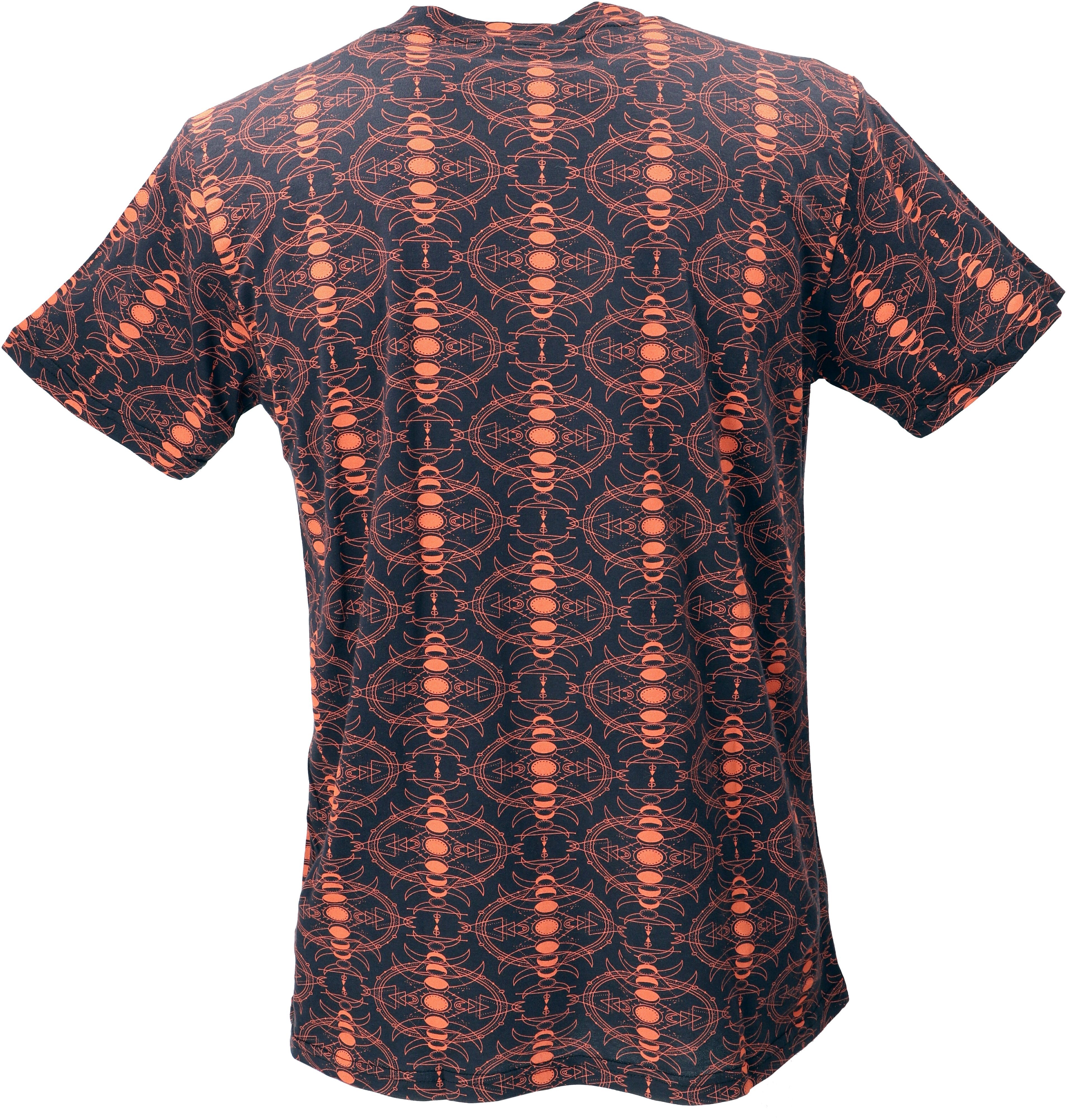 Guru Shop T Shirt T Shirt mit psychodelischem Druck Goa T Shirt. alternative Bekleidung