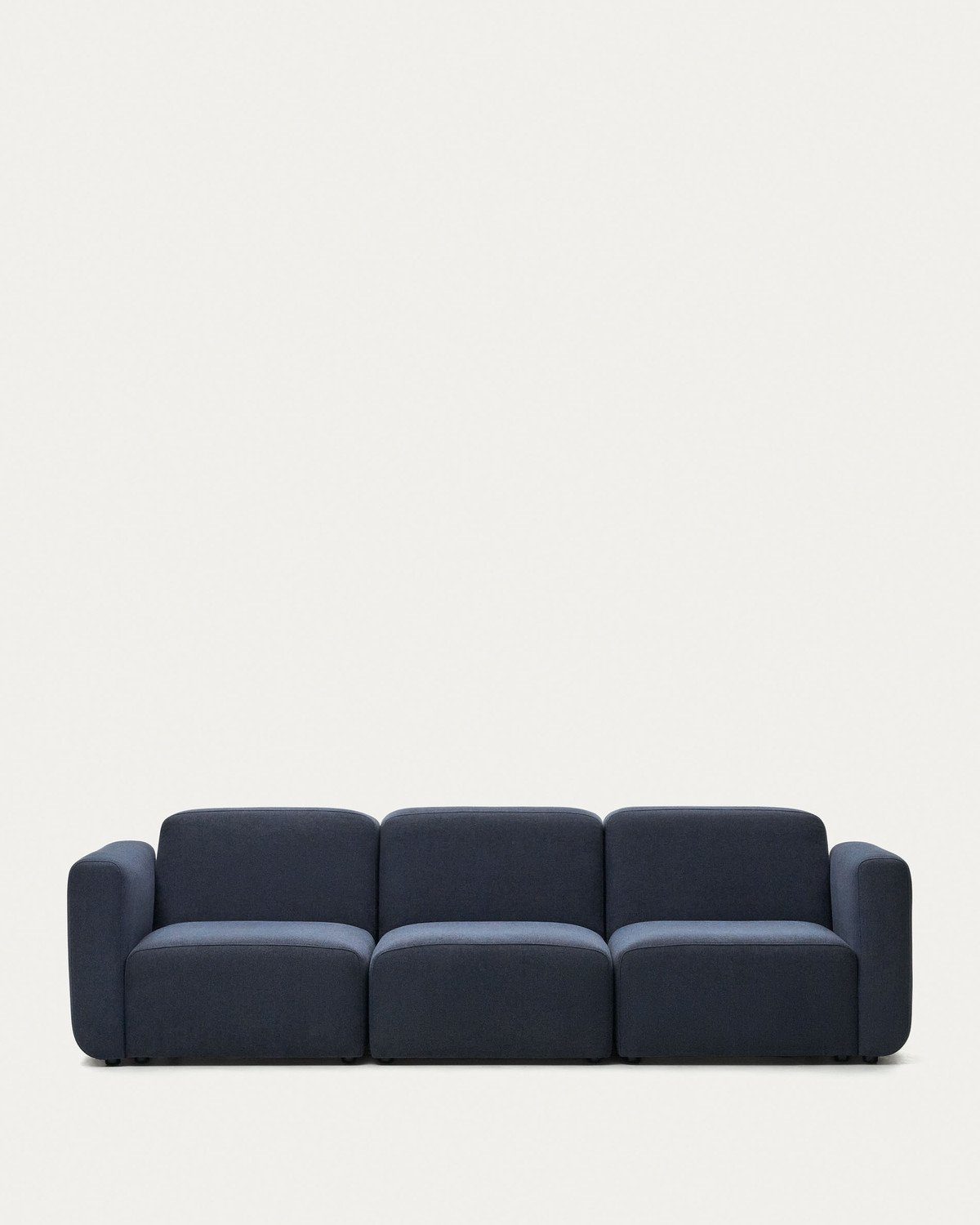 Natur24 Sofa 3-Sitzer-Sofa Neom 263 x 89 x 78 cm Blau Sitzgelegenheit Wohnzimmer