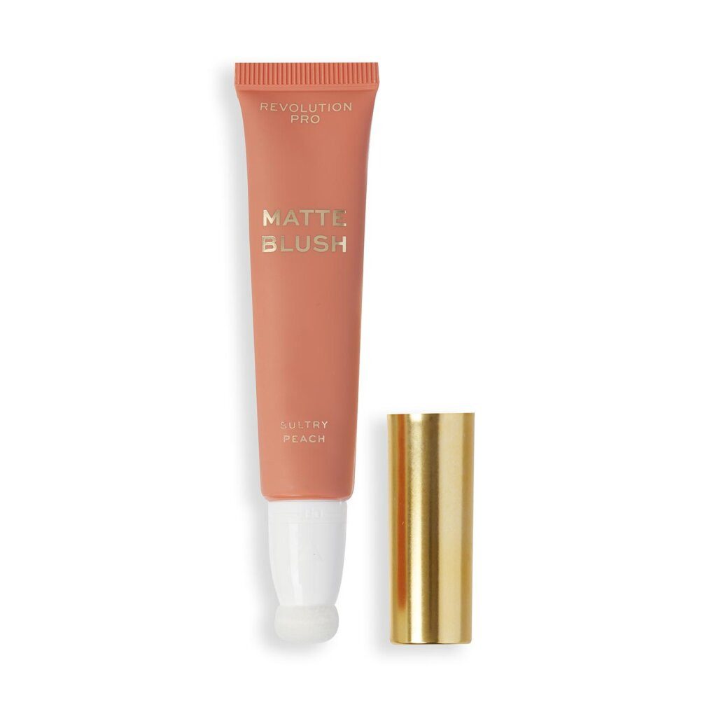 MAKE UP REVOLUTION Rouge Revolution Pro, Iconic Matte, Creme-Rouge, Sultry Peach, 15 ml