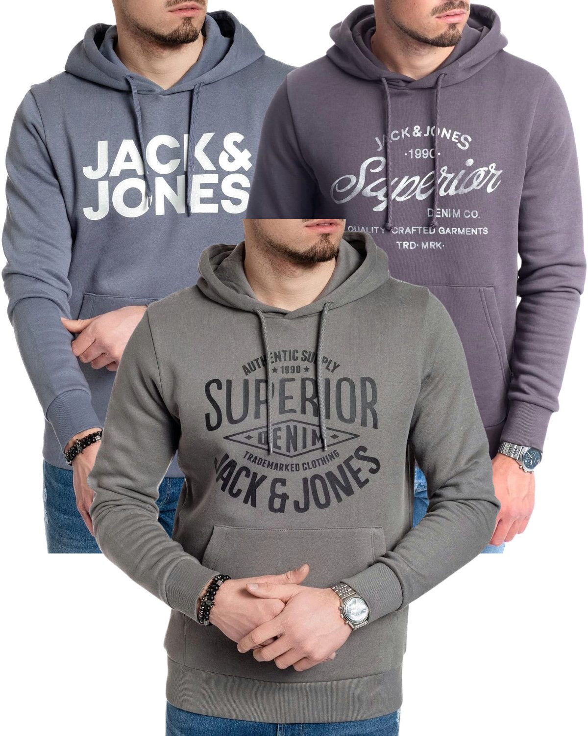 Jack & Jones Kapuzensweatshirt modische Hoodies günstig online kaufen