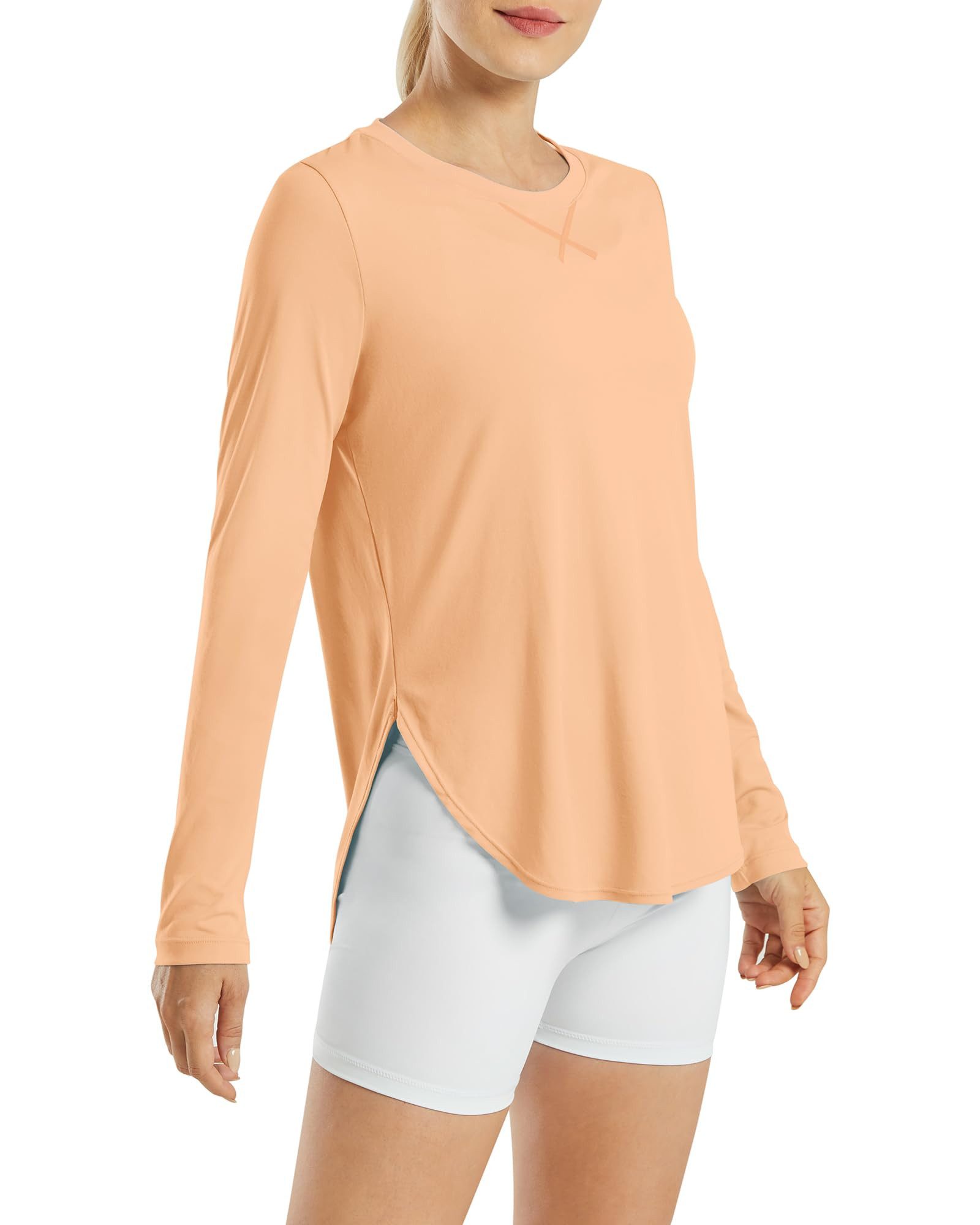 G4Free Trainingsshirt Damen Sport Футболки Langarmshirt Sonnenschutz Shirt UV Schutz UPF 50+ Laufshirt Rashguards Yoga Funktionsshirt Fitness