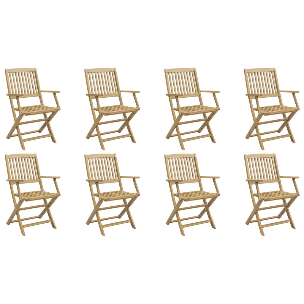 vidaXL Gartenstuhl Gartenstühle 8 Stk. Klappbar günstig online kaufen