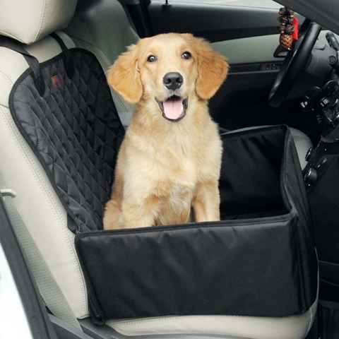 FIDDY Hunde-Autositz Waschbare Autositze für Hunde,Reiseautositze für Haustiere, Polyesterfaser (Polyester), Hundeunterlage verstärkt und verdickt,dreidimensionaler Schutz