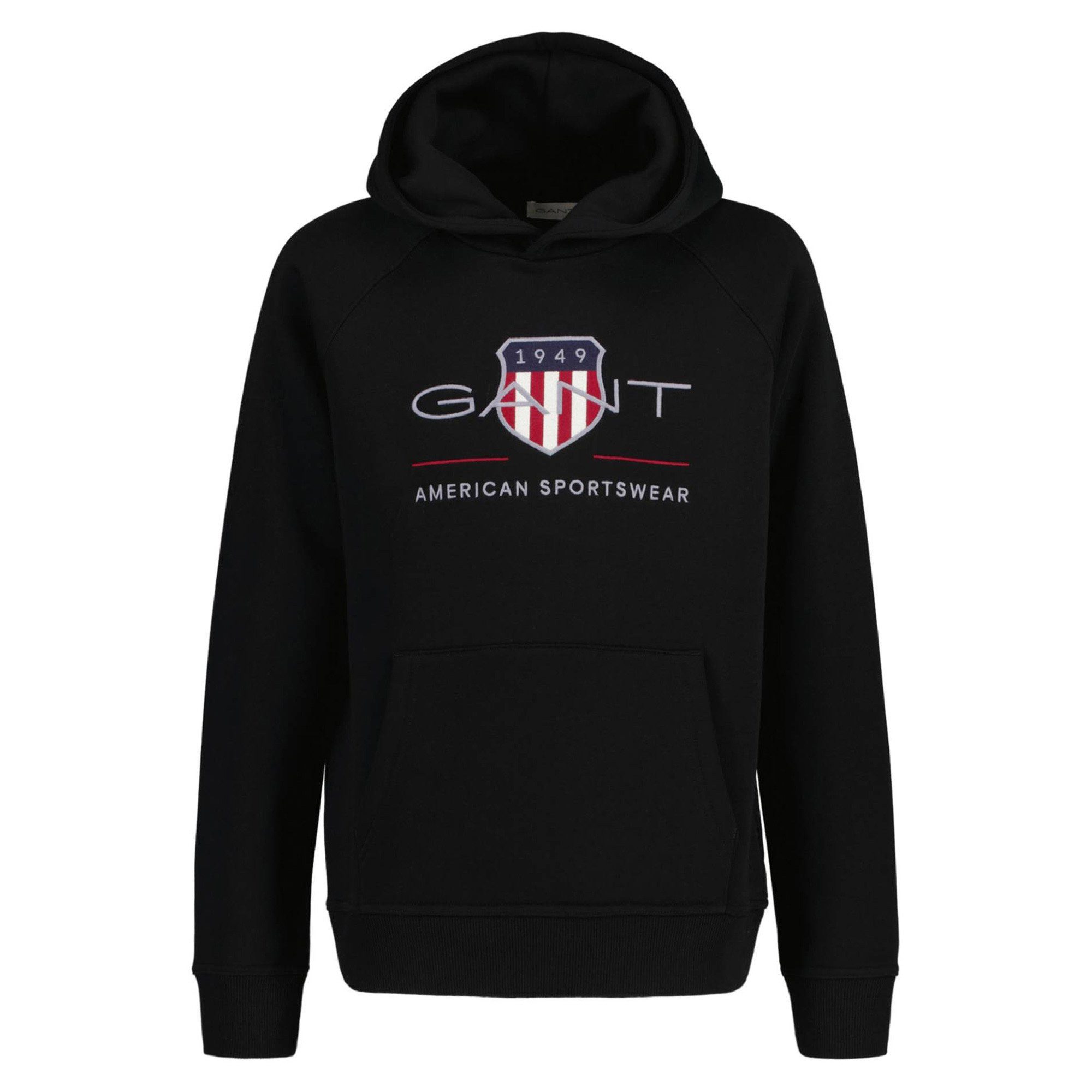 Sweatshirt Unisex Sweatshirt Baumwolle Archive Shield Hoodie
