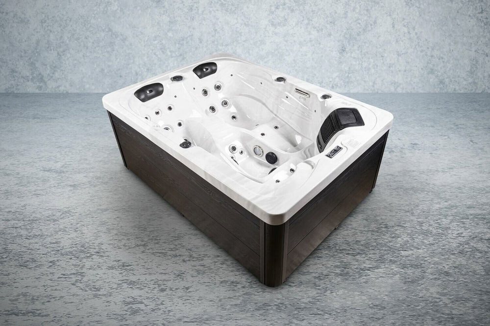 Thumbnail - DEKO VERTRIEB BAYERN Whirlpool XXL Luxus SPA LED Whirlpool SET 220x156 Farblicht Outdoor+Indoor Pool