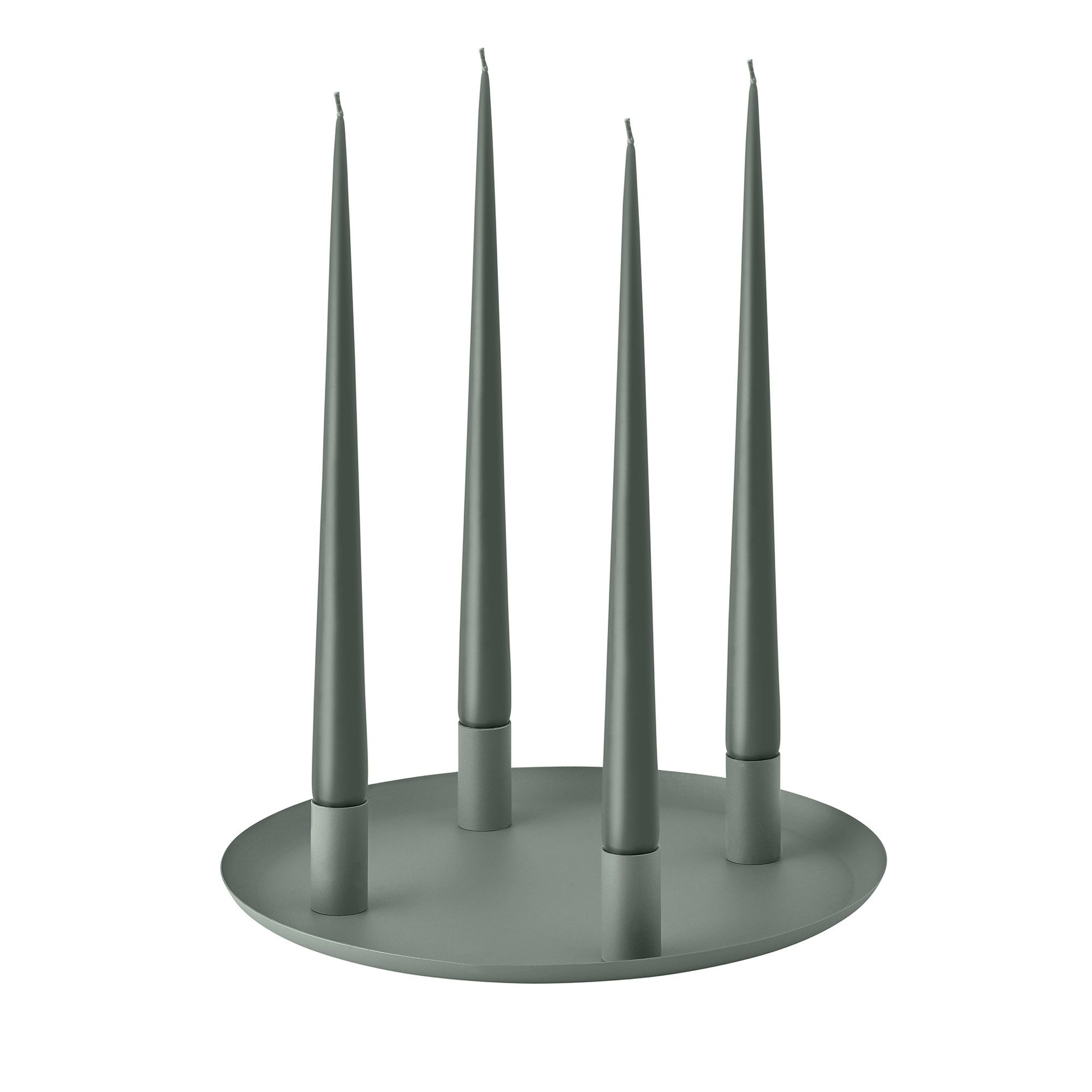 blomus Kerzenhalter -LOHA- Kerzenständer, Tischdeko, Design Kerzenhalter modern (1 Kerzenhalter), Magnetisch variabel, Oval & Rund, pulverbeschichteter Stahl
