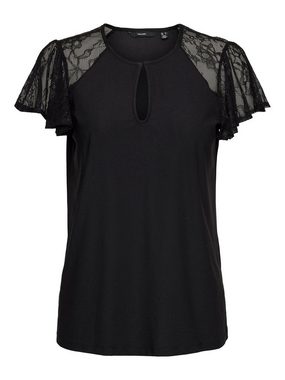 Vero Moda Spitzenshirt VMMILLA SS LACE TOP JRS