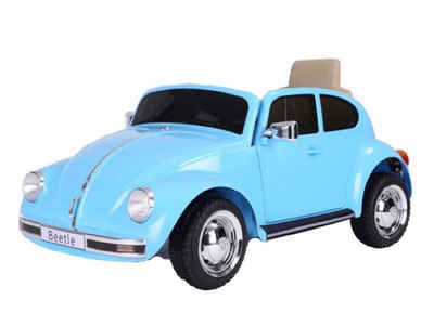 TPFLiving Elektro-Kinderauto Go-Kart mit EVA und Kunststoffreifen zum Driften, Kinderfahrzeug mit Sicherheitsgurt und Fernbedienung - Farbe: Blau