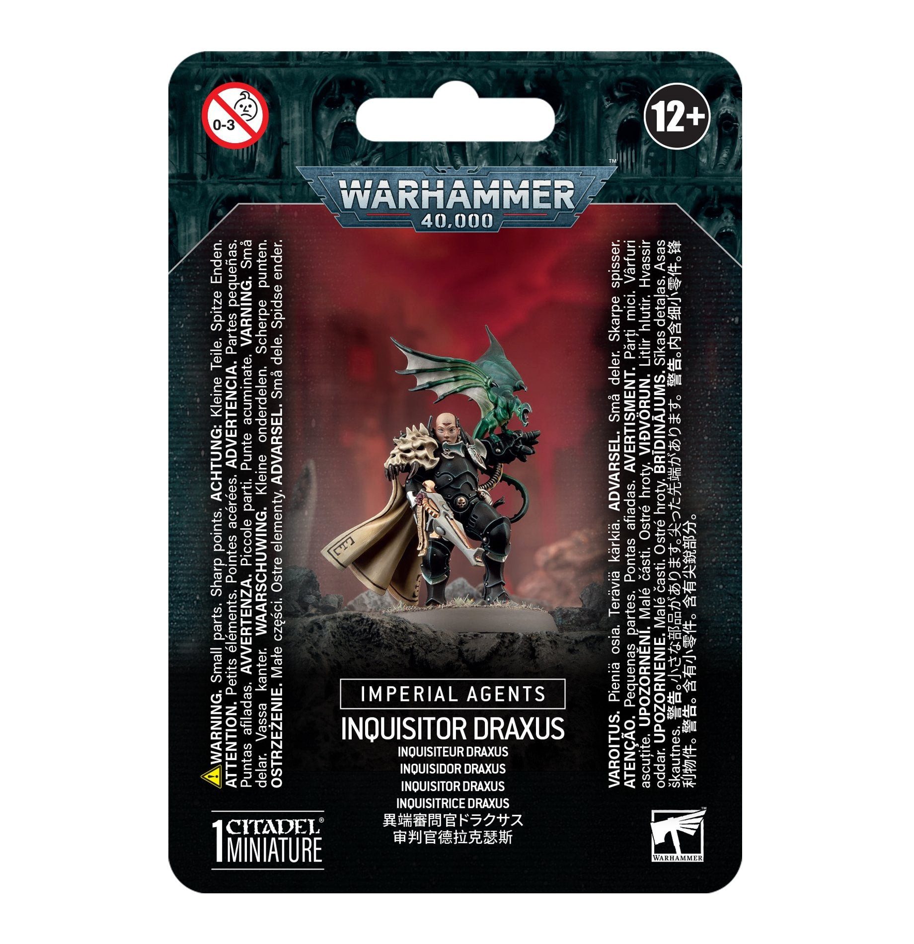 Warhammer 40.000 Spielfigur Warhammer 40.000 Imperial Agents Inquisitor Draxus