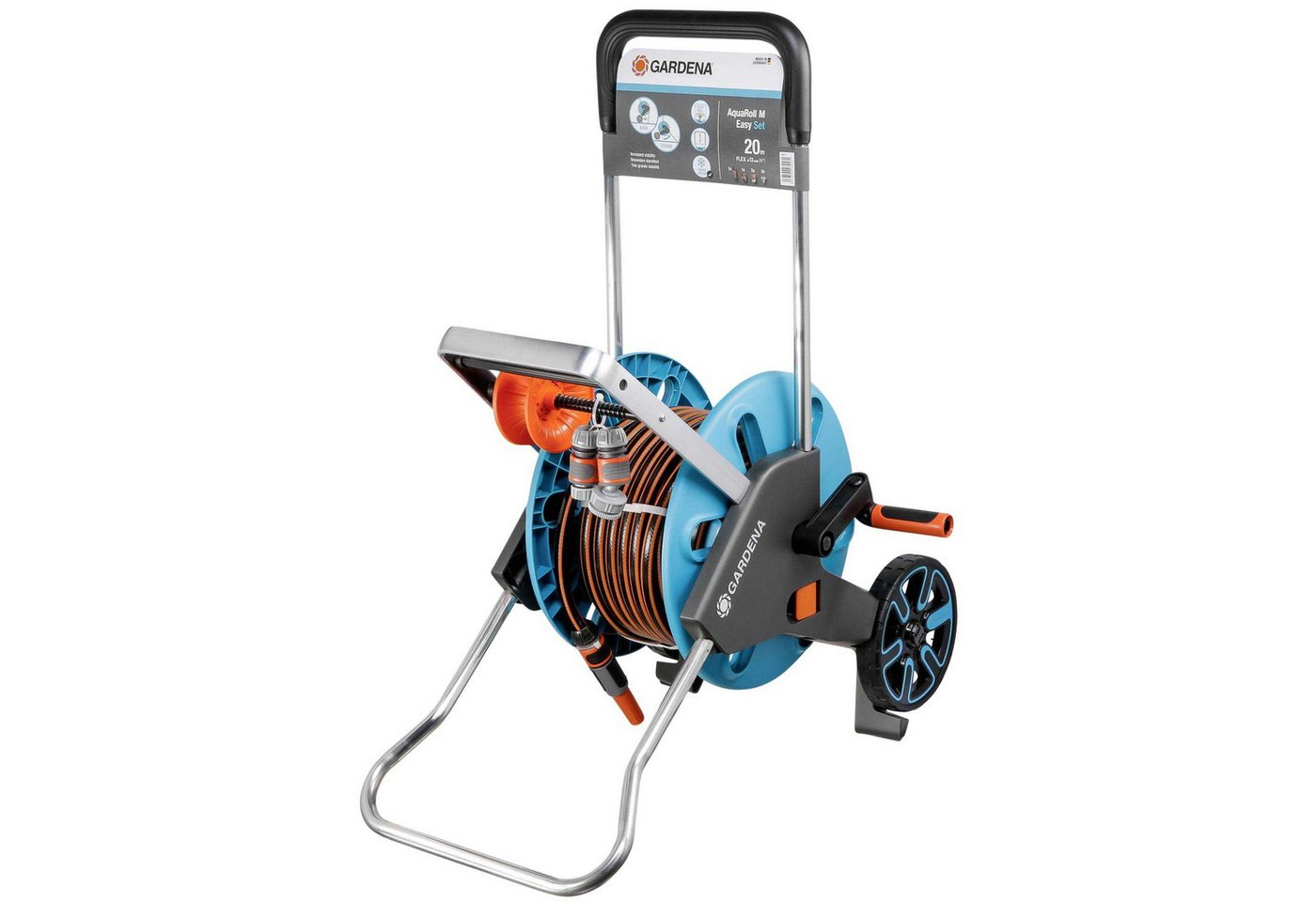 Thumbnail - GARDENA Garten-Multifunktionsgerät Gardena AquaRoll M Easy Set - Schlauchwagen - 20 m