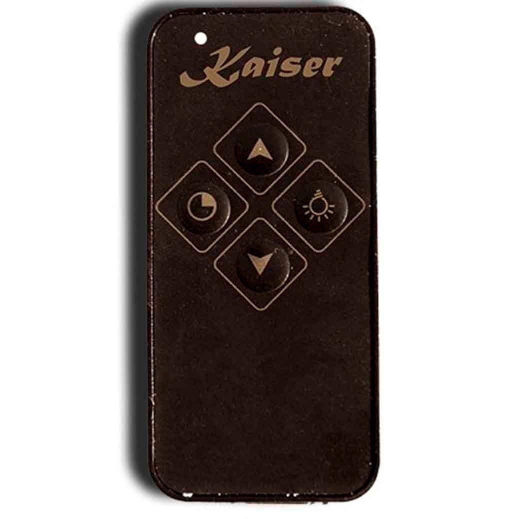 Kaiser Küchengeräte Inselhaube AI 9415 Eco//// AI 9415 Eco, Dunstabzugshaube 90cm Schwarz Glas Edelstahl 1250m³/h