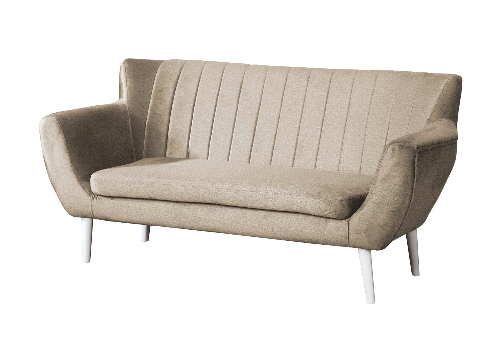 Compleo 2-Sitzer Sofa mit hohen Beinen, günstig online kaufen