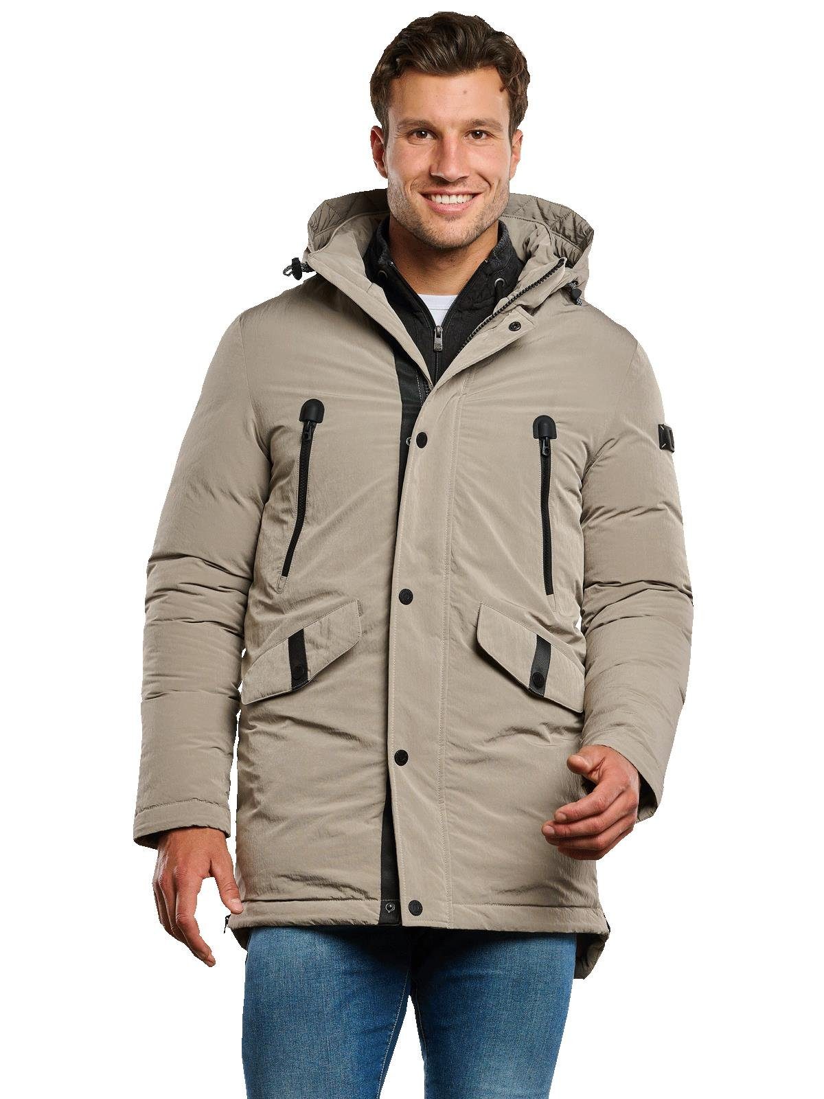 Engbers Langjacke Jacke mit abnehmbarer Kapuze