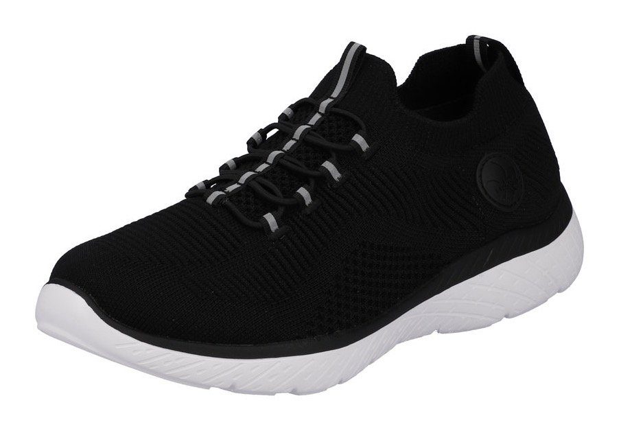 Rieker Slip-On Sneaker mit Elastik-Einstieg schwarz