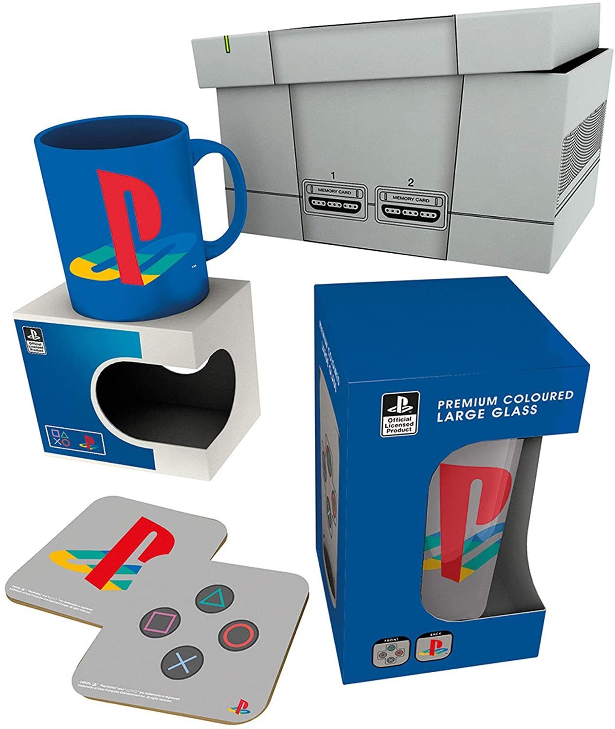 GB eye Geschirr-Set »PlayStation - Gift Box - Geschenk Set« (4-tlg)