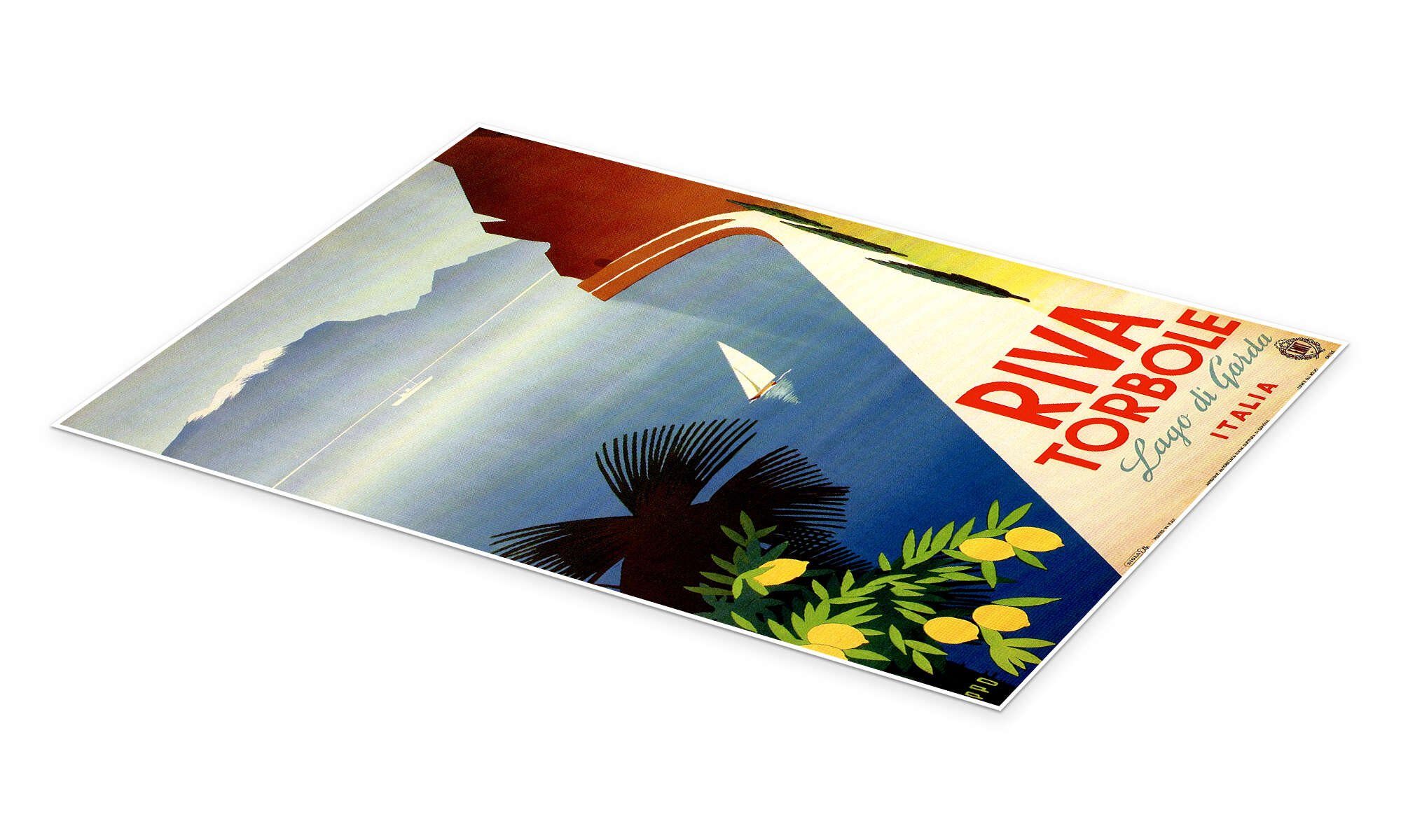 Posterlounge Wandbild Italien - Riva Torbole günstig online kaufen