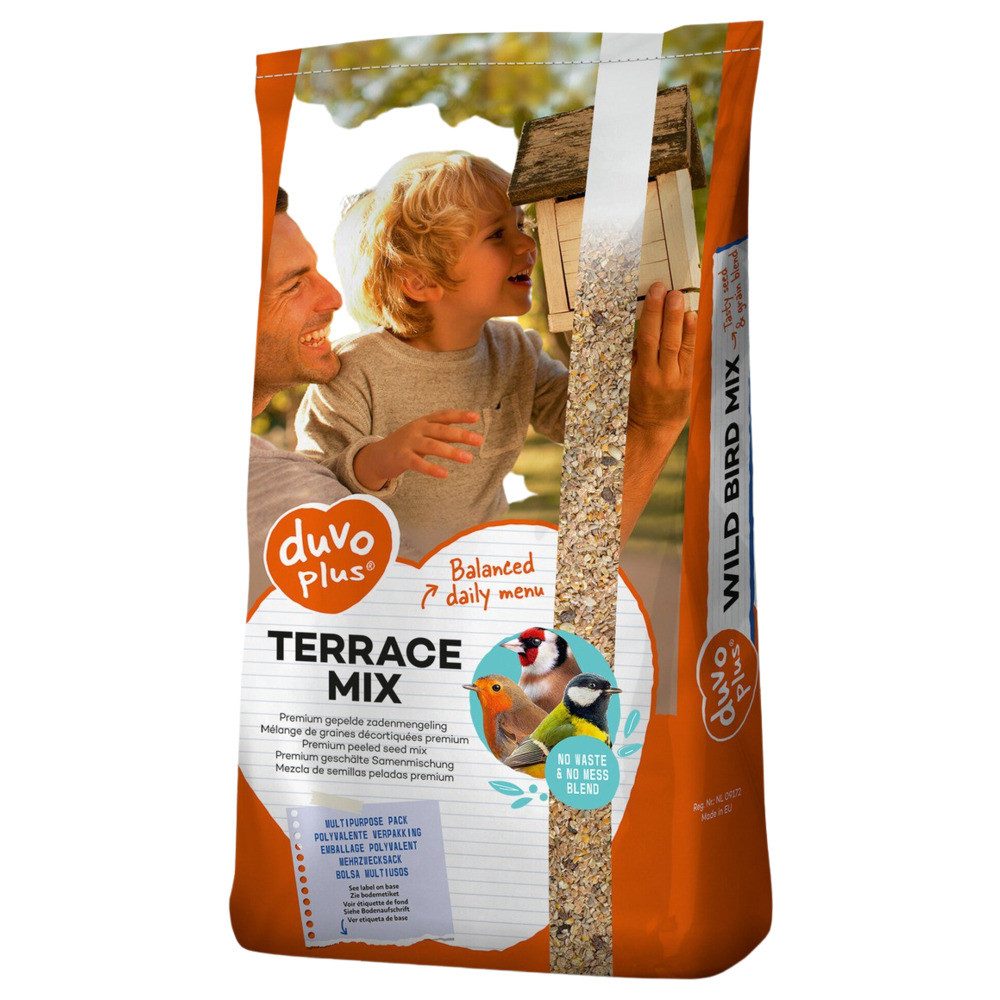 DUVO+ Terrace Mix 20 kg, Trockenfutter für: Vogel