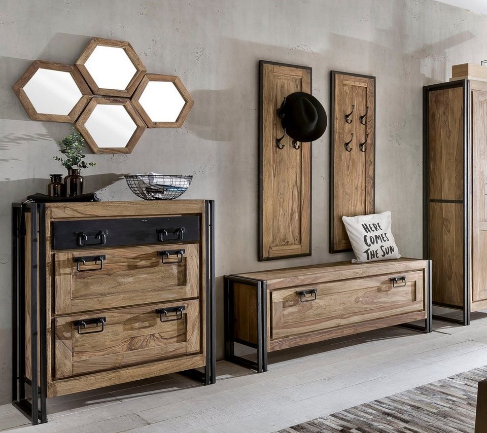 SIT Garderoben-Set »Panama«, (8-tlg), 1 großer Schuhschrank, 1 kleiner