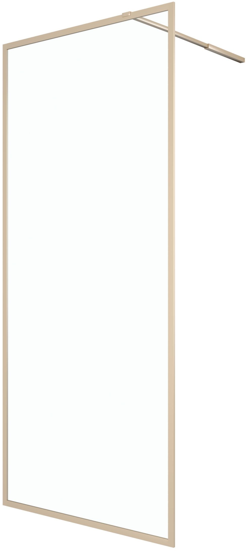 Marwell Walk-in-Dusche Golden Frame, Einscheibensicherheitsglas, mit günstig online kaufen