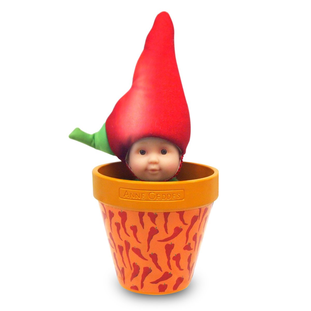 ANNE GEDDES Babypuppe Chilli im Pot -23cm- (1-tlg)