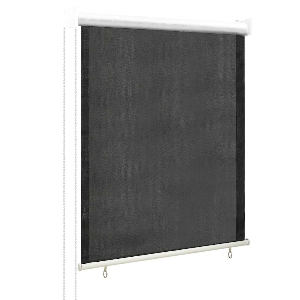 Rollo Außenrollo 85 (B) x 140 (H) cm Anthrazit, vidaXL
