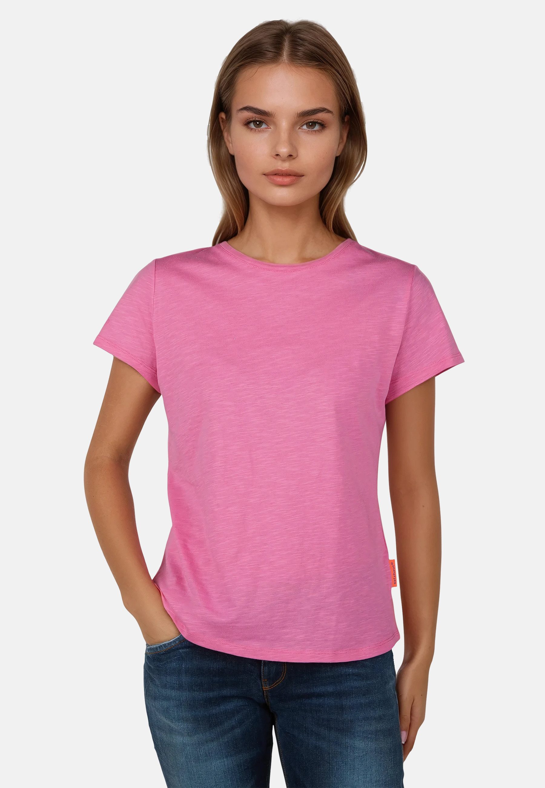 salzhaut Rundhalsshirt Rundhals T-Shirt für Damen (1-tlg., keine Angabe)