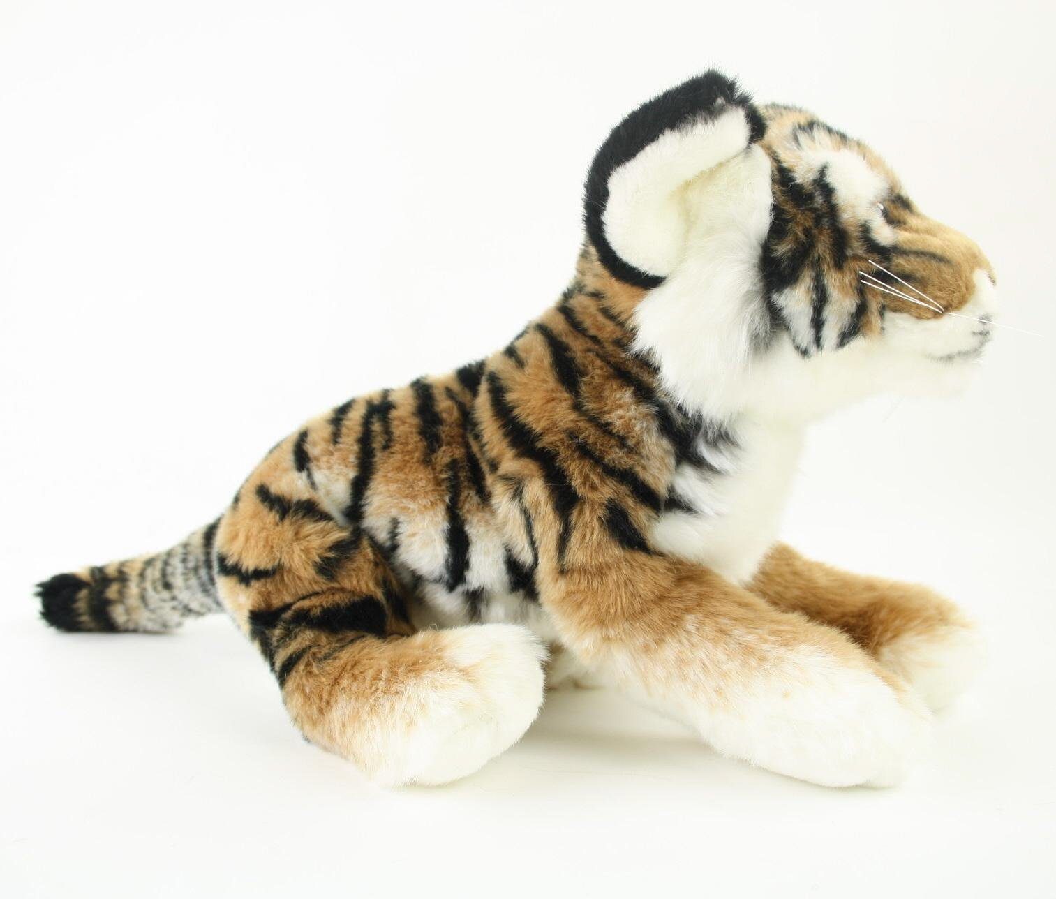 Uni-Toys Kuscheltier Kuscheltier Tiger Simba 45 cm gelb getigert Uni-Toys