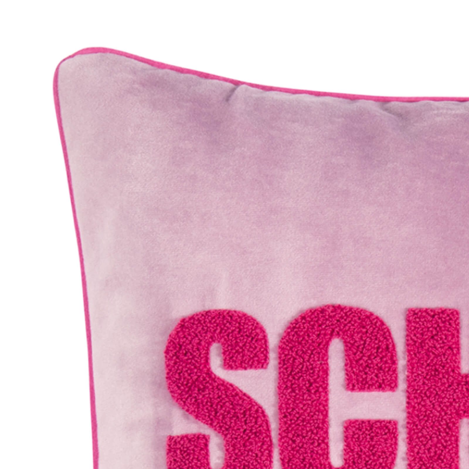 PAD Dekokissen Letters Schmusekatze Lilac, einfarbig, günstig online kaufen
