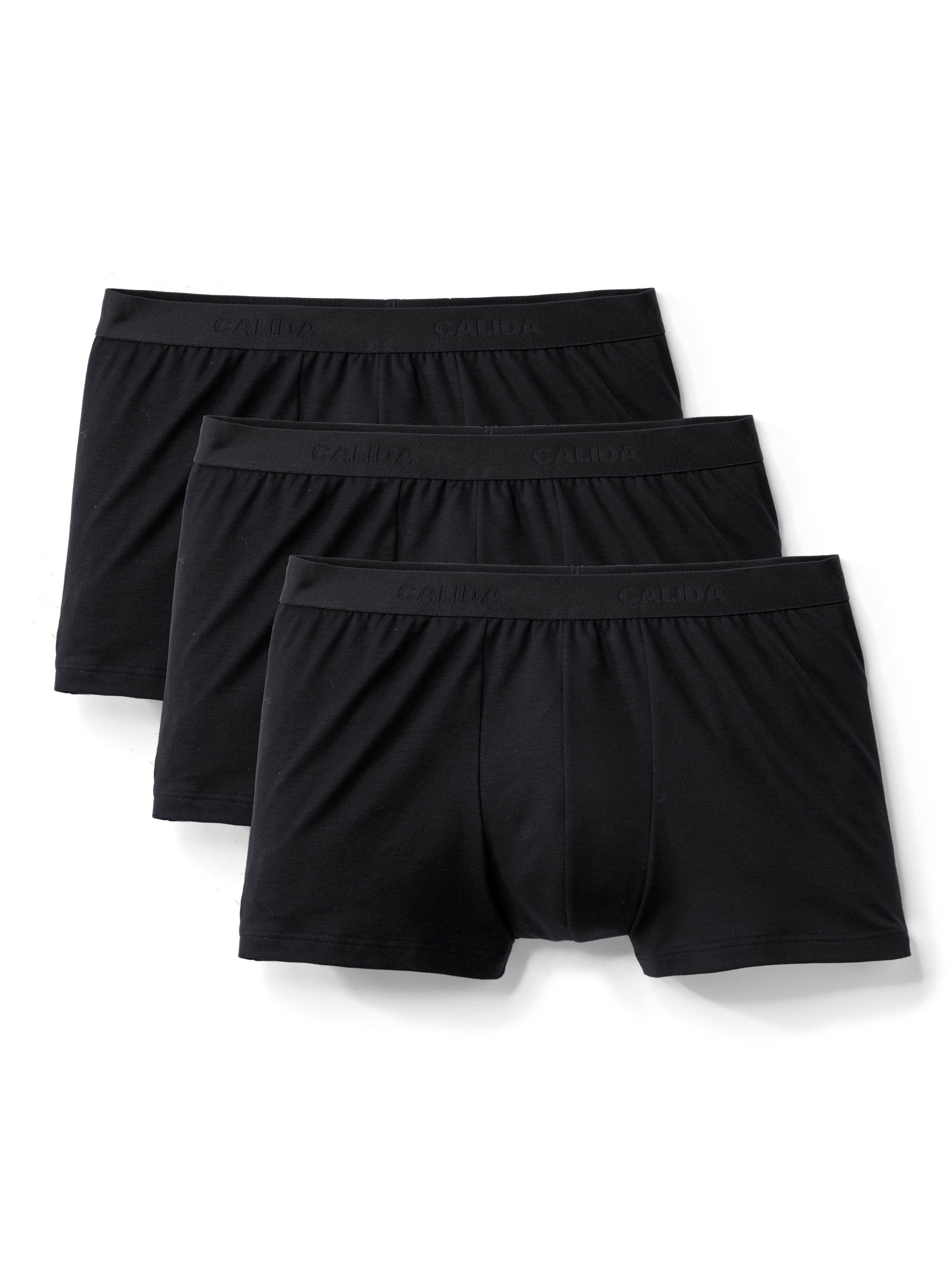 CALIDA Boxershorts Natural Benefit (3er Pack) Single Jersey-Qualität, elast günstig online kaufen