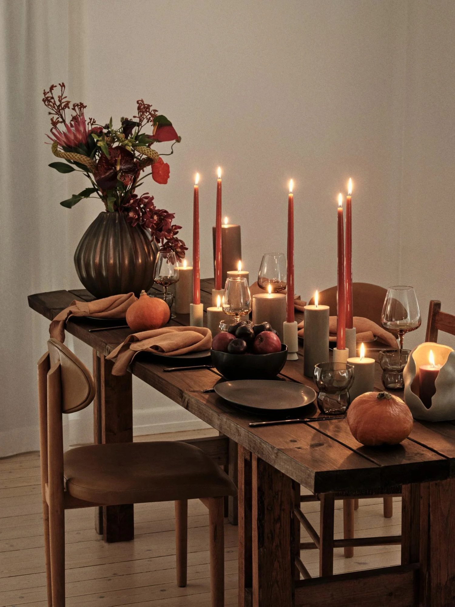 Broste Copenhagen Dekovase Broste Copenhagen Wide Keramik Vase