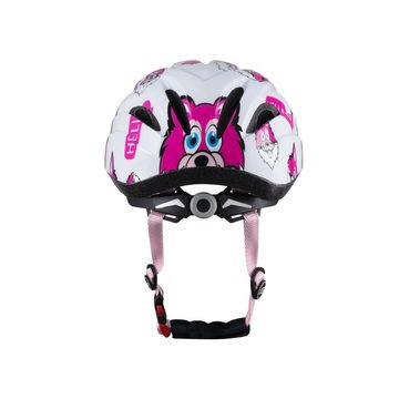 FORCE Fahrradhelm Helm FORCE WOLFIE junior pink-weiss XXS-XS