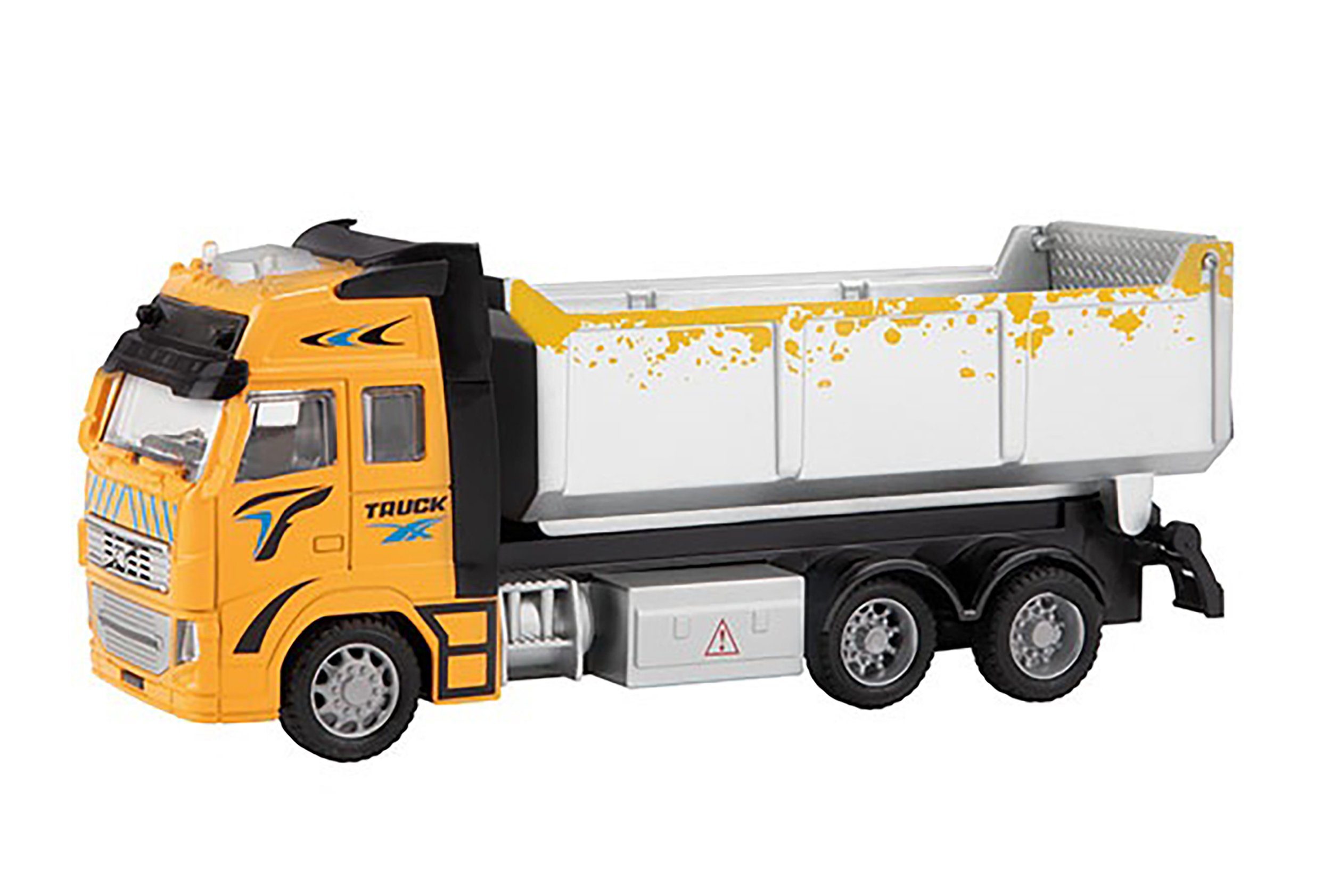 Toi-Toys Spielzeug-Kipper KIPPLASTWAGEN 19cm mit Rückzug 1:38 Kipplaster Lastwagen 82, Modellauto Modell Auto Spielzeugauto