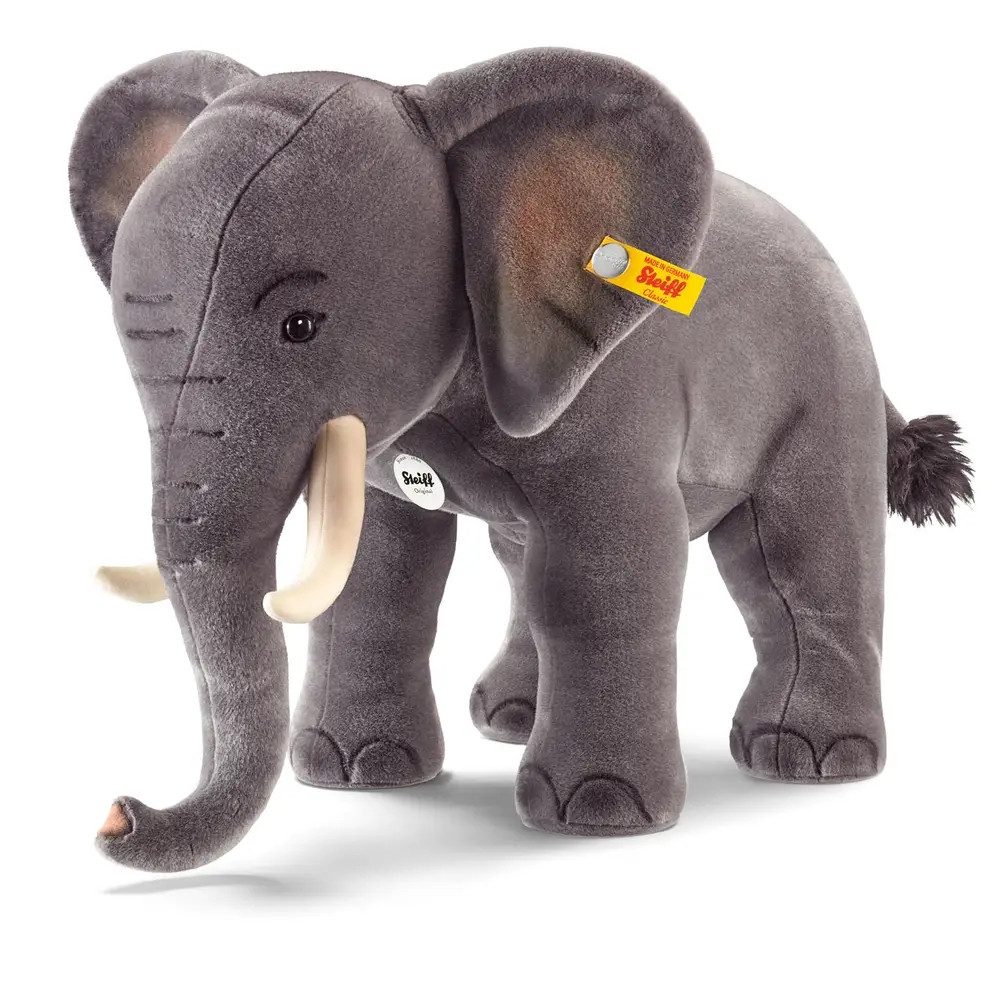 Steiff Kuscheltier Steiff Studio Elefant, grau, stehend, 75 cm