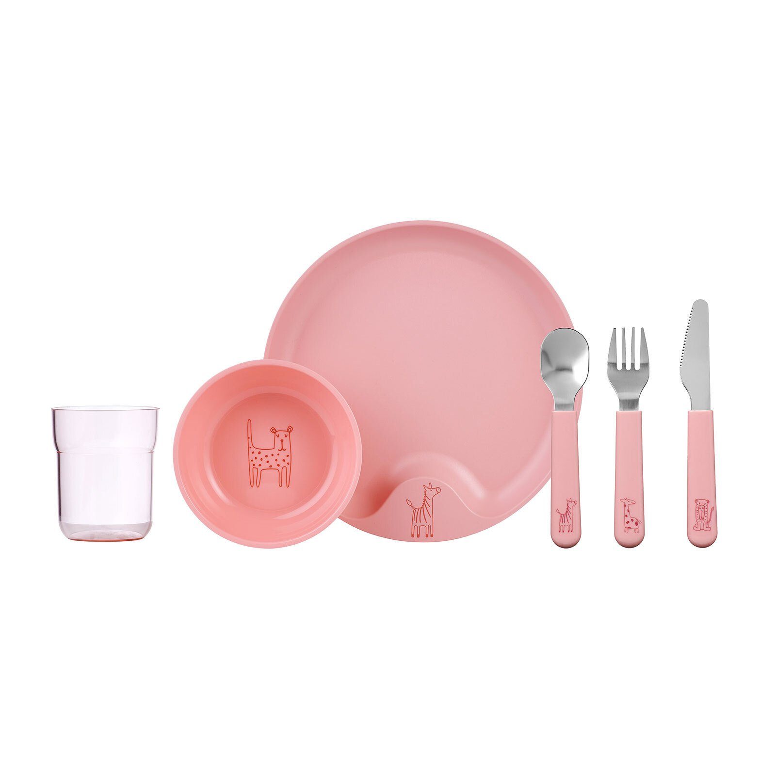 Mepal Детская посуда-Set Mio Детская посуда 6er Set (6-tlg), Material-Mix